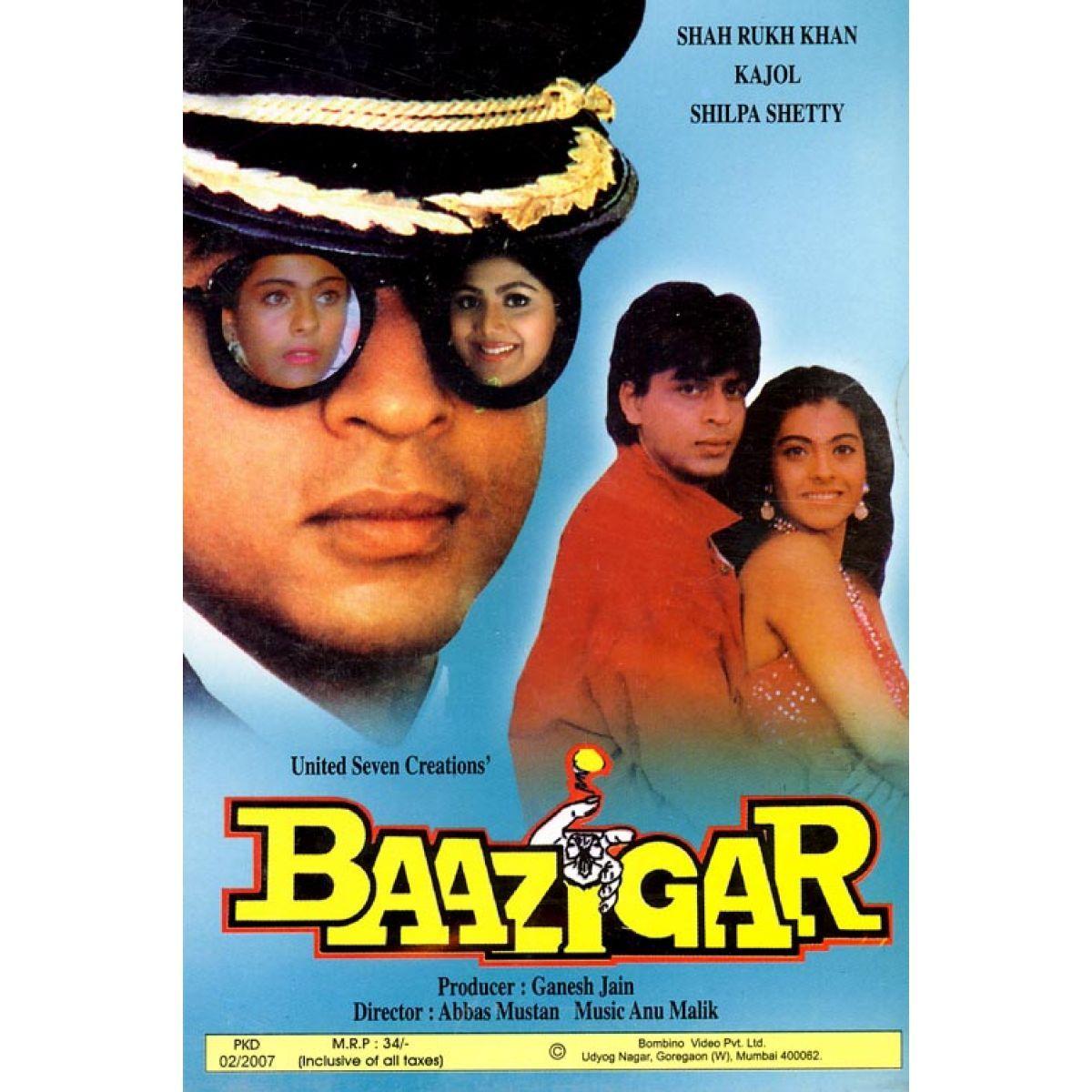 1200x1200 Bollywood, Hindi, India, Indien, Shahrukh Khan, Kajol, Baazigar