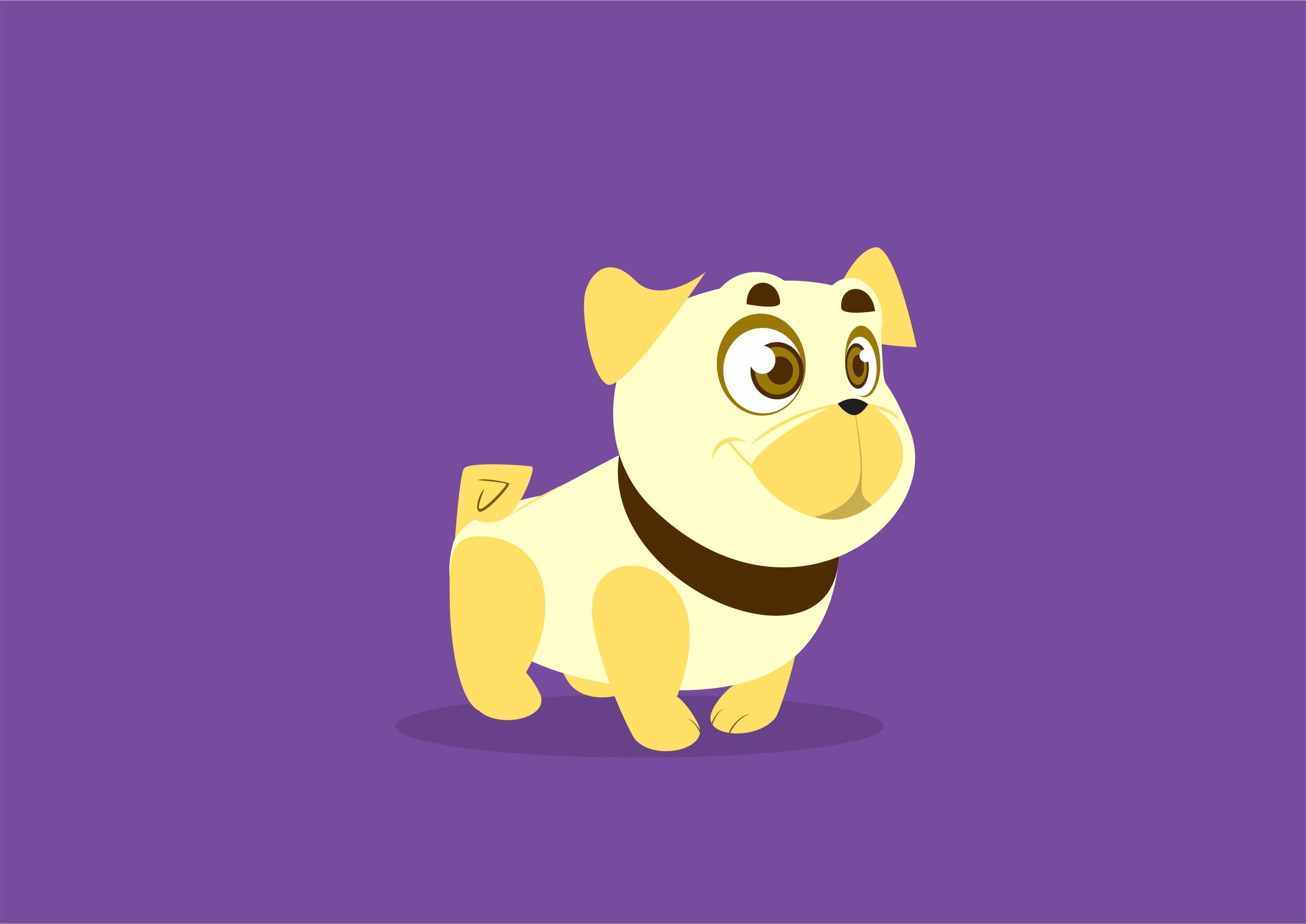 Purple Dog Wallpapers - Top Free Purple Dog Backgrounds - WallpaperAccess