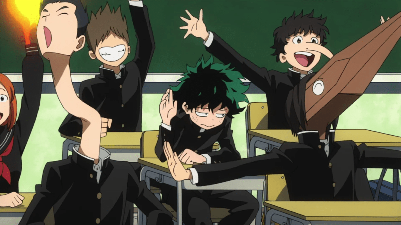 1366x768 My Hero Academia standing out Meme Generator