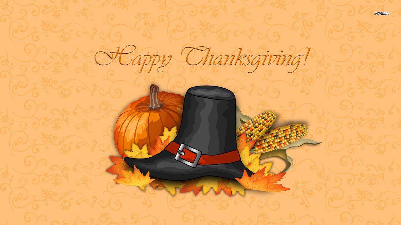 1366x768 Thanksgiving Wallpaper