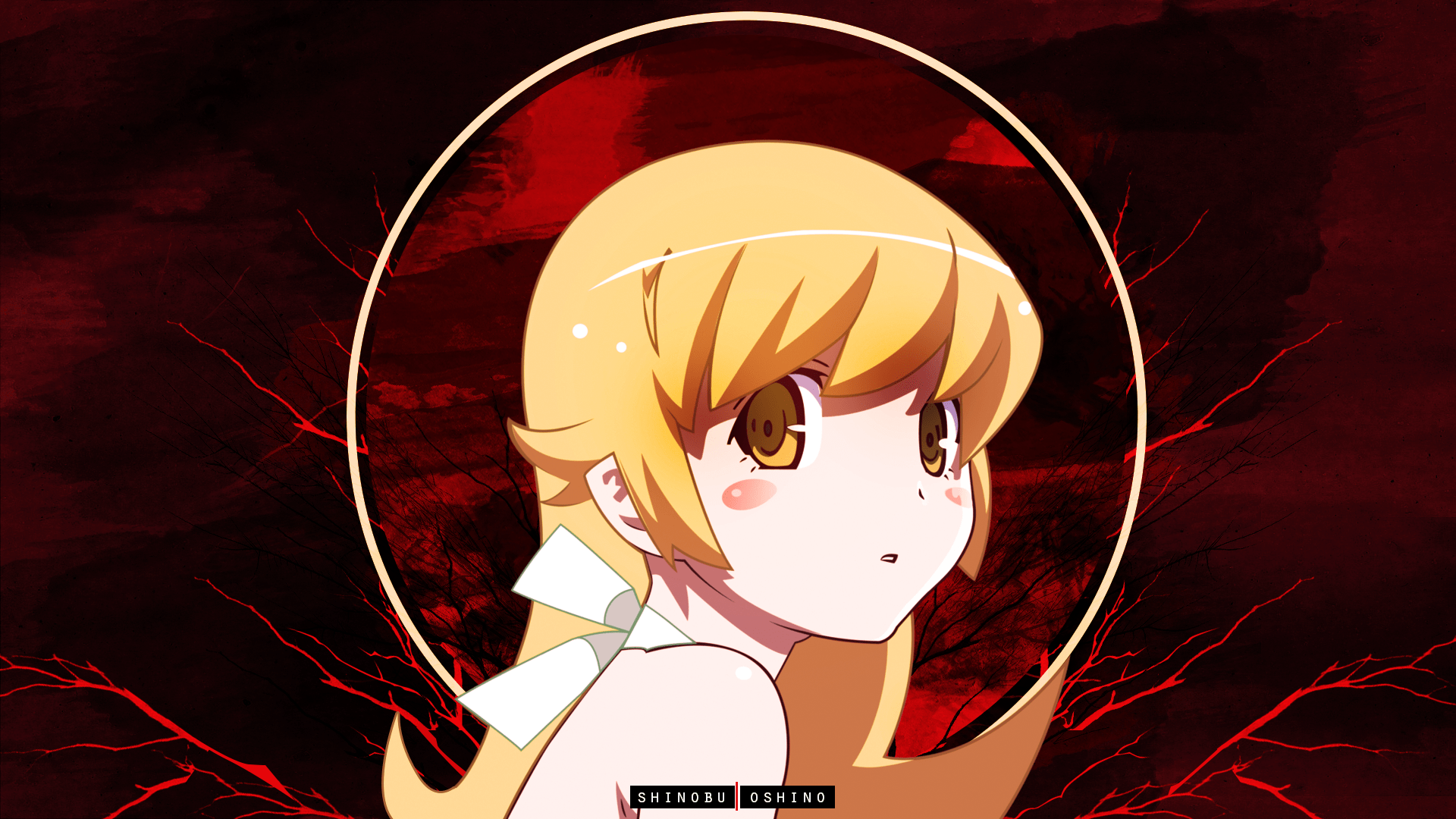 1920x1080 Anime Monogatari Shinobu Oshino Wallpaper Shinobu