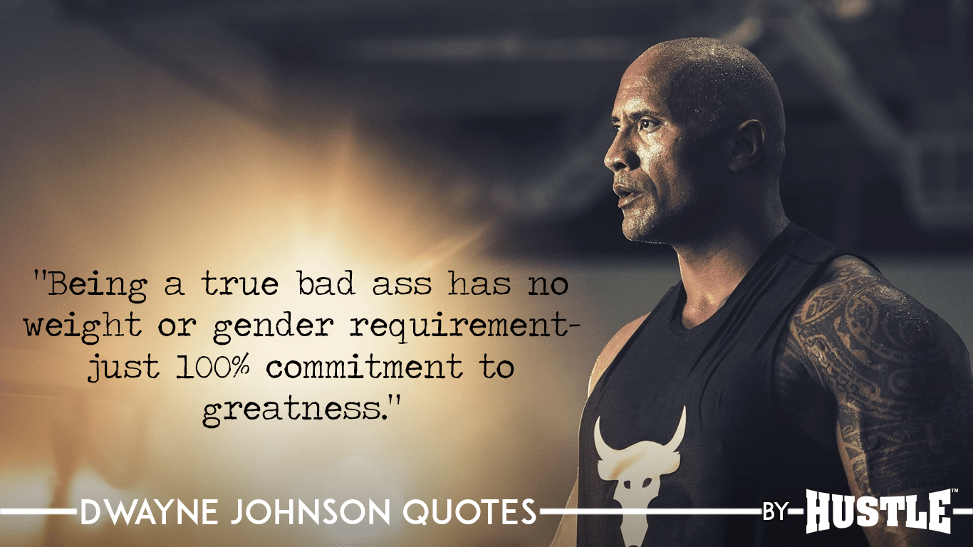 1366x768 Dwayne Johnson Quotes About Success You Can Use As HD Wallpaper