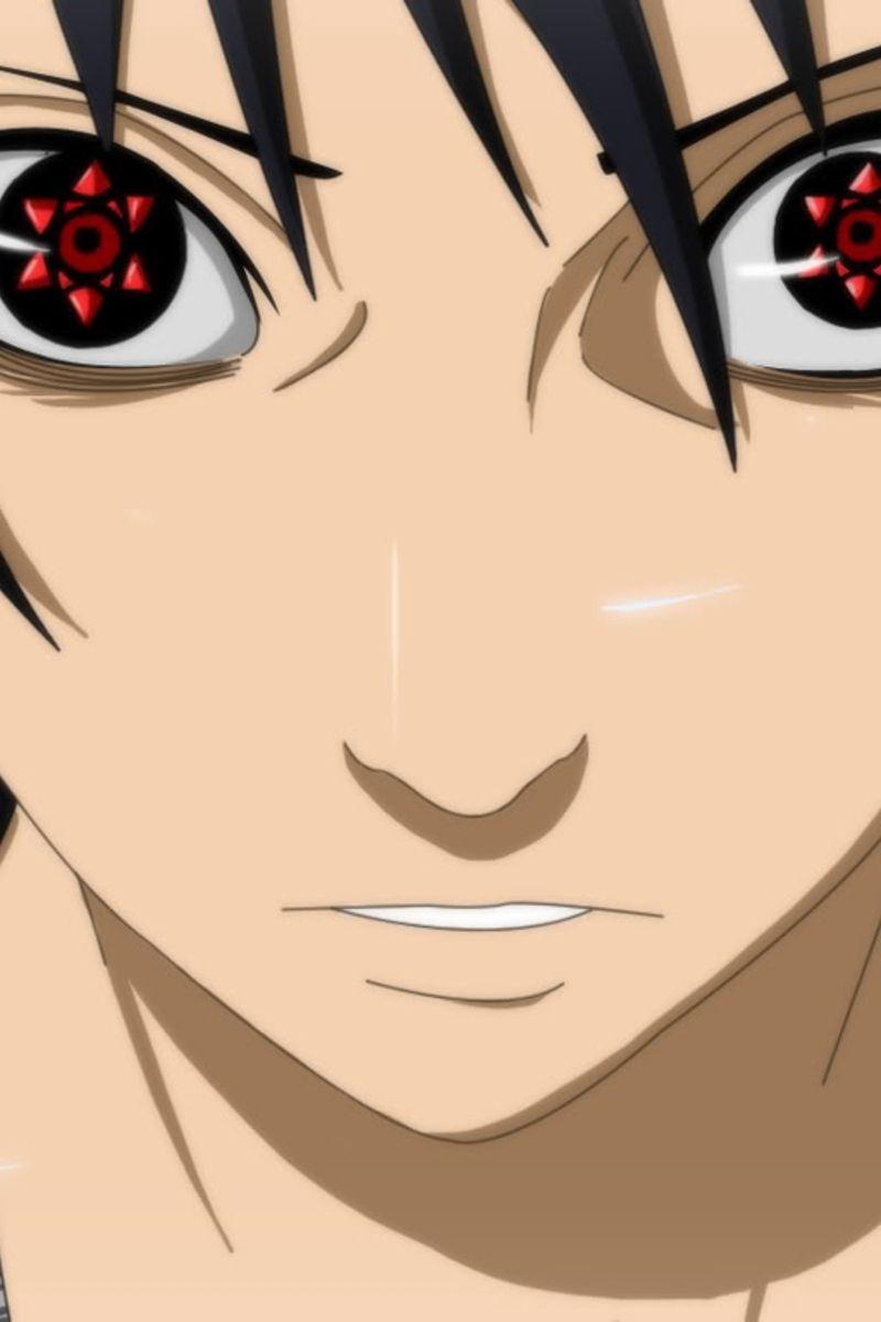 800x1200 Download wallpaper 800x1200 anime, eyes, unusual, naruto
