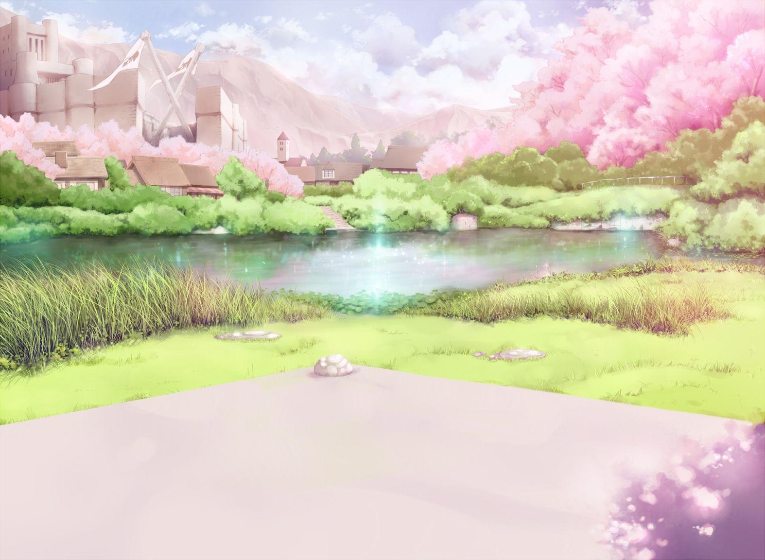 Cherry Blossoms Anime Scenery Wallpapers - Top Free Cherry Blossoms Anime  Scenery Backgrounds - WallpaperAccess