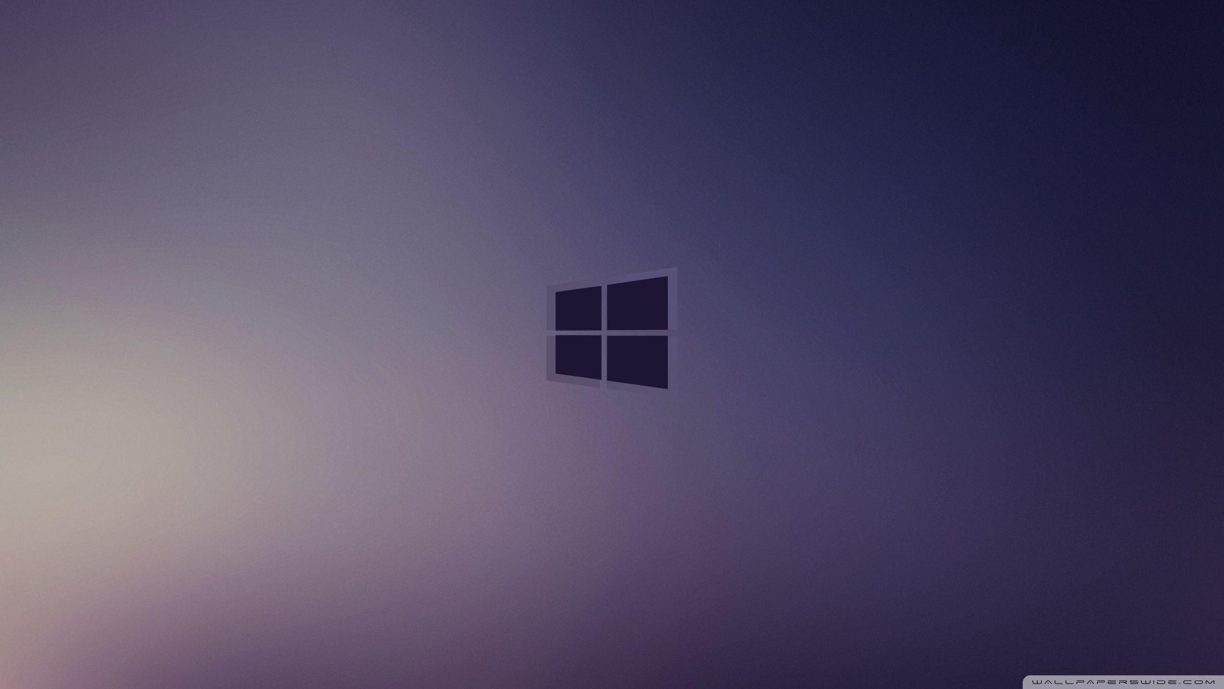 2400x1350 Windows 10 Minimal Wide Ultra HD Desktop Background Wallpaper