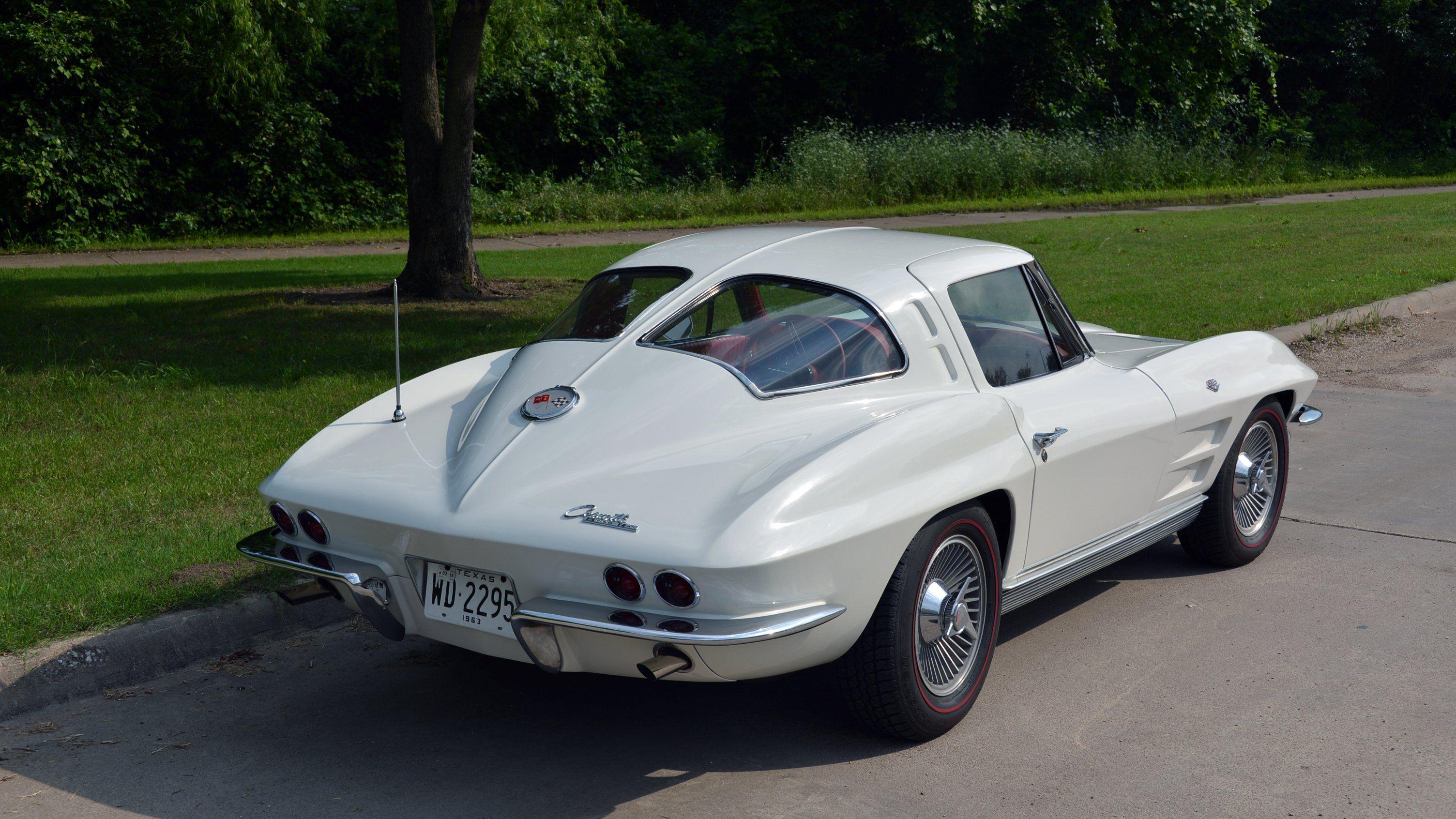 3008x1692 Chevrolet Corvette Stingray Split Window Coupe Muscle Classic