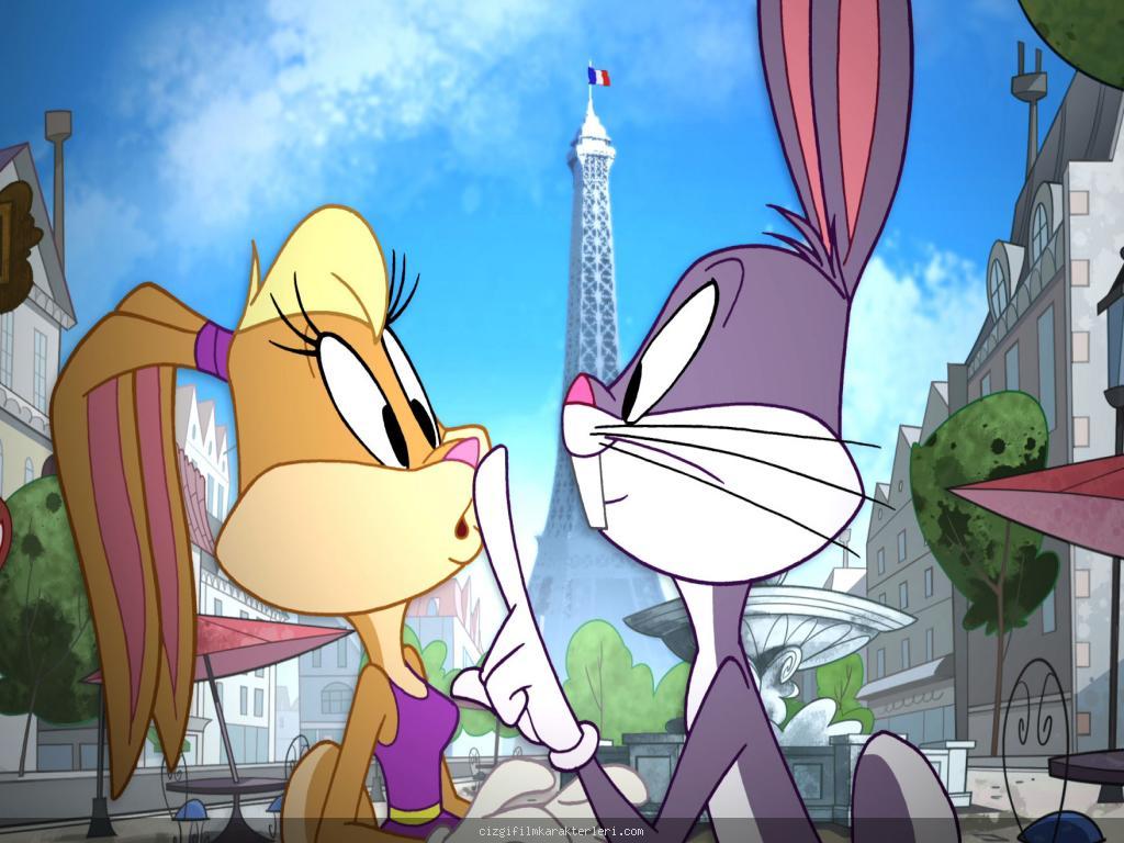 1024x768 Free download Bugs Bunny Sevgilisi Lola Bunny Wallpaper izgi Film
