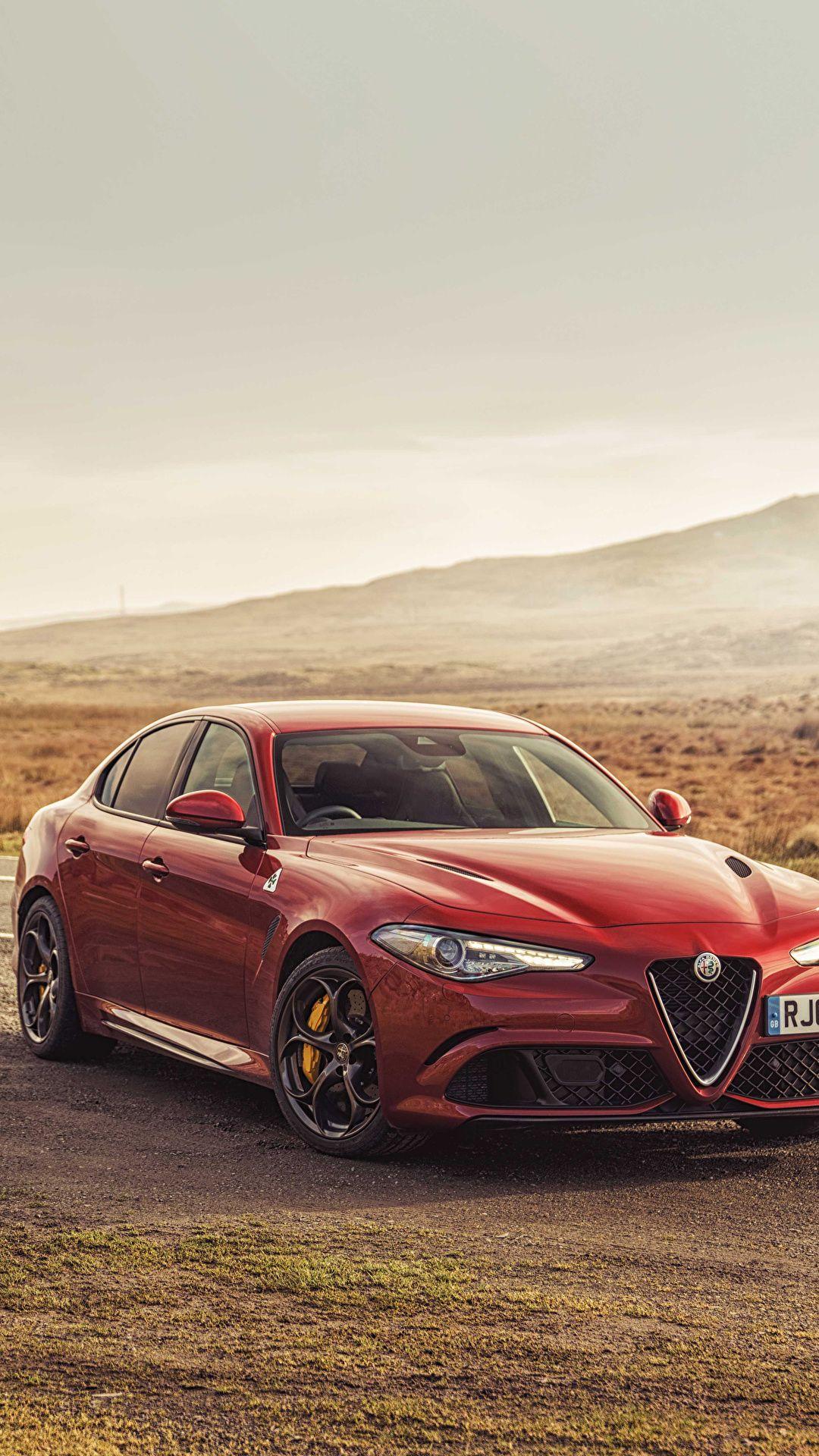 1080x1920 Image Alfa Romeo 2016 17 Giulia Quadrifoglio Red 1080x1920
