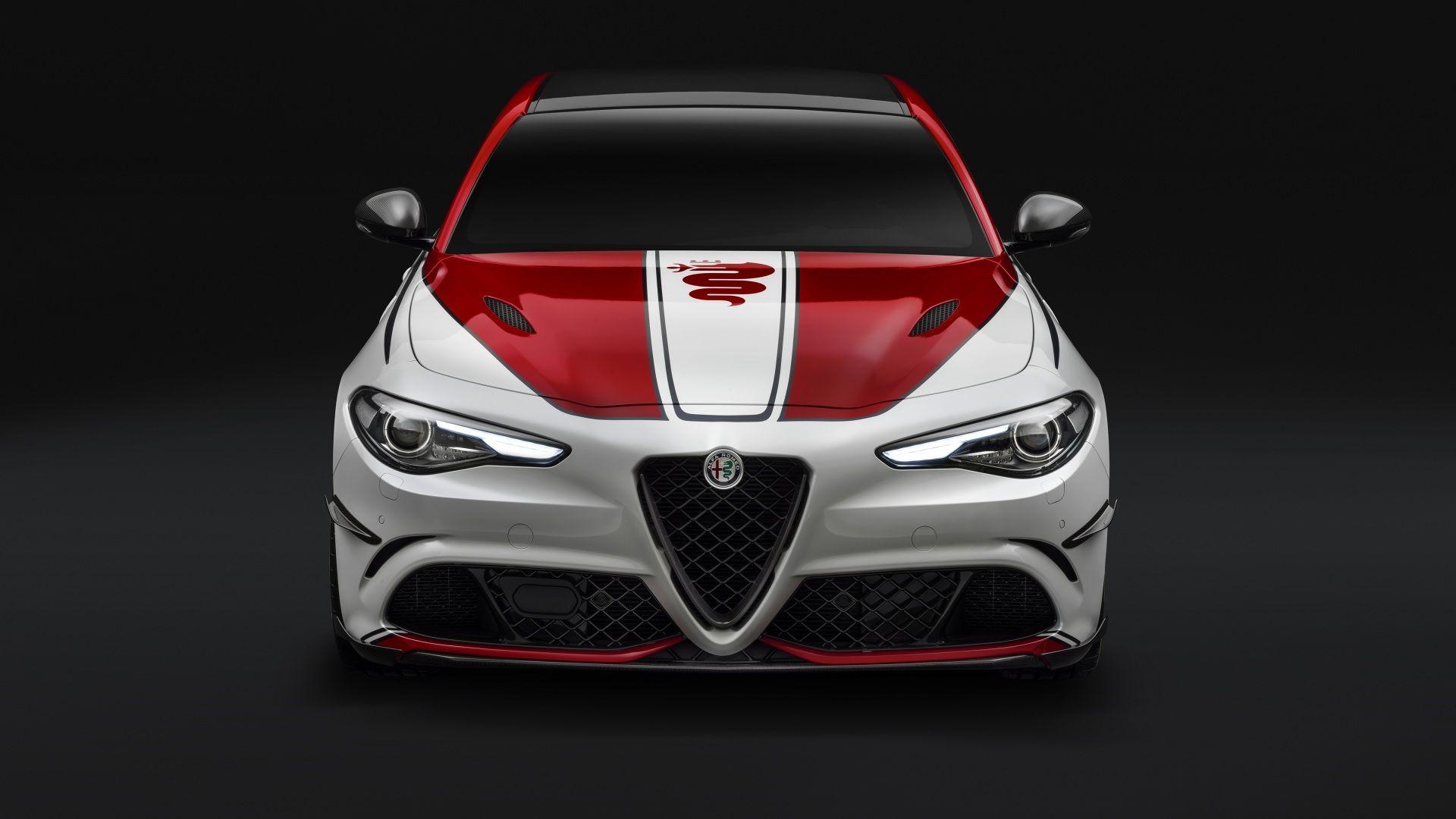 1920x1080 Image Alfa Romeo Quadrifoglio Giulia 2019 auto Front 1920x1080