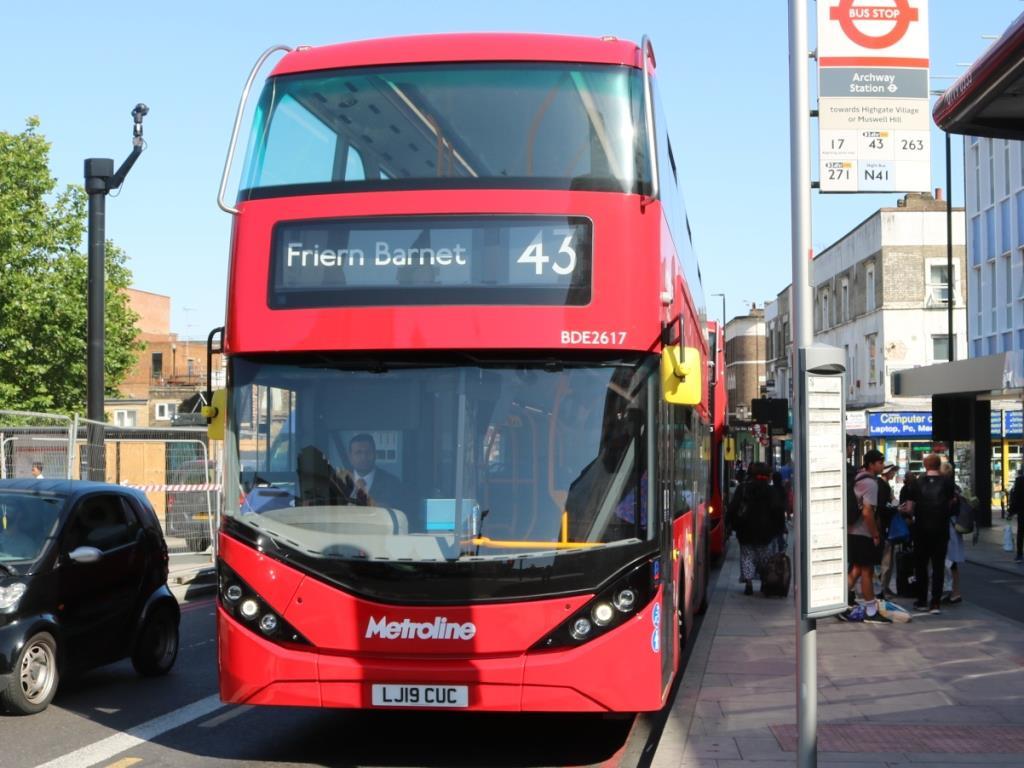 1024x768 Electric Double Decker Buses In Service In London. Urban News