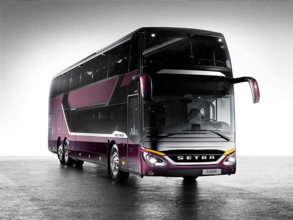 1024x768 Mercedes Benz Presents New Setra S 531 DT Double Decker Bus. Auto
