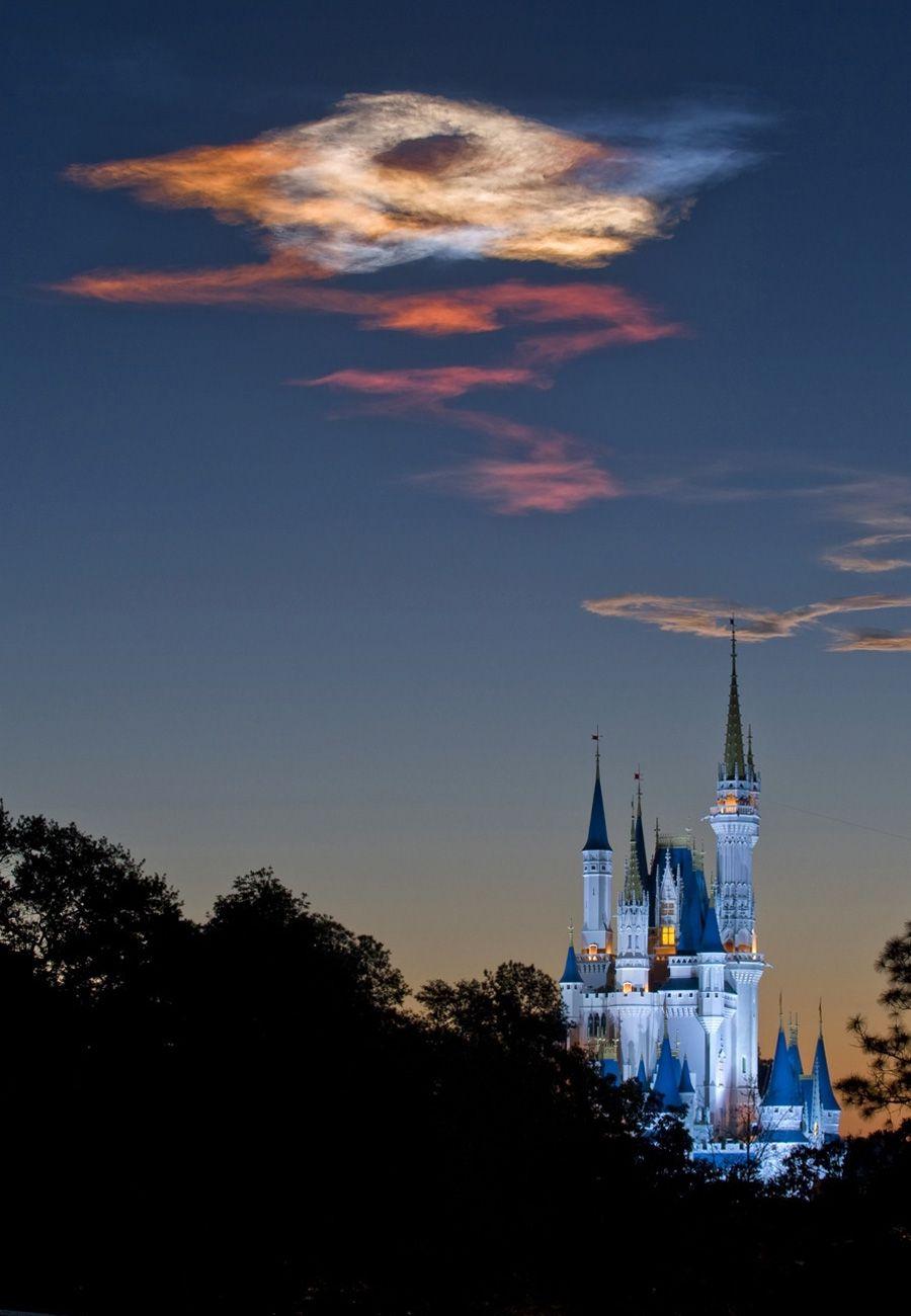 900x1300 Space Shuttle Discovery Soars Over Cinderella Castle at Walt