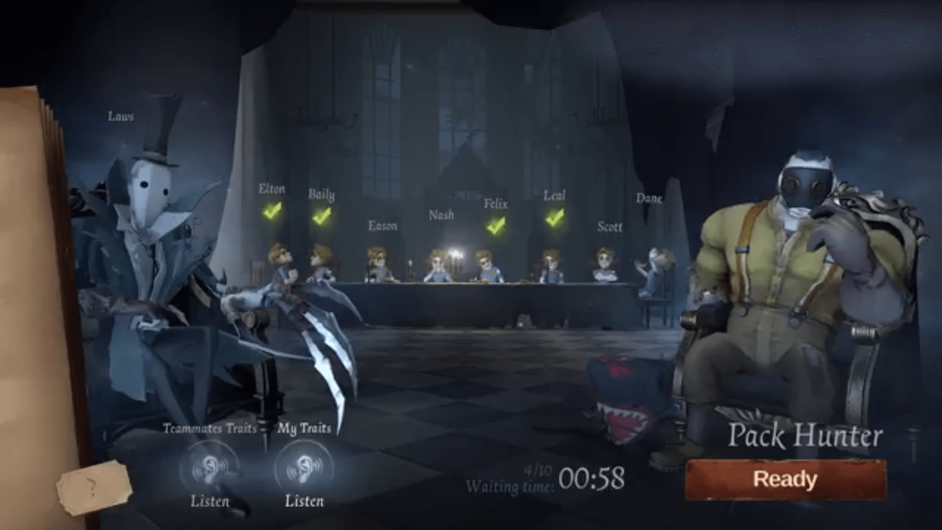 Identity v обои на пк