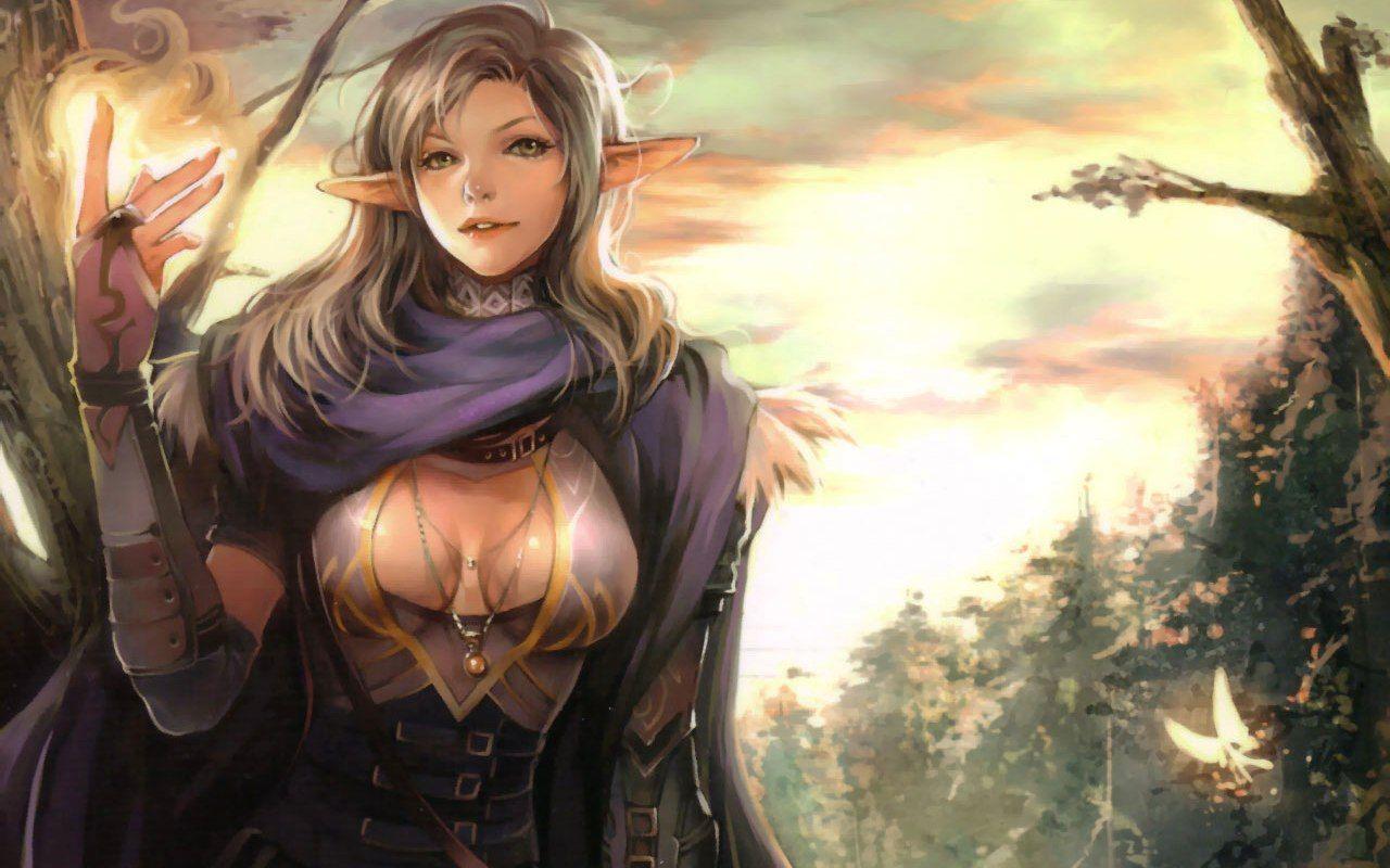 1280x800 Free download Fantasy Elf Wallpaper [1280x800] for your Desktop