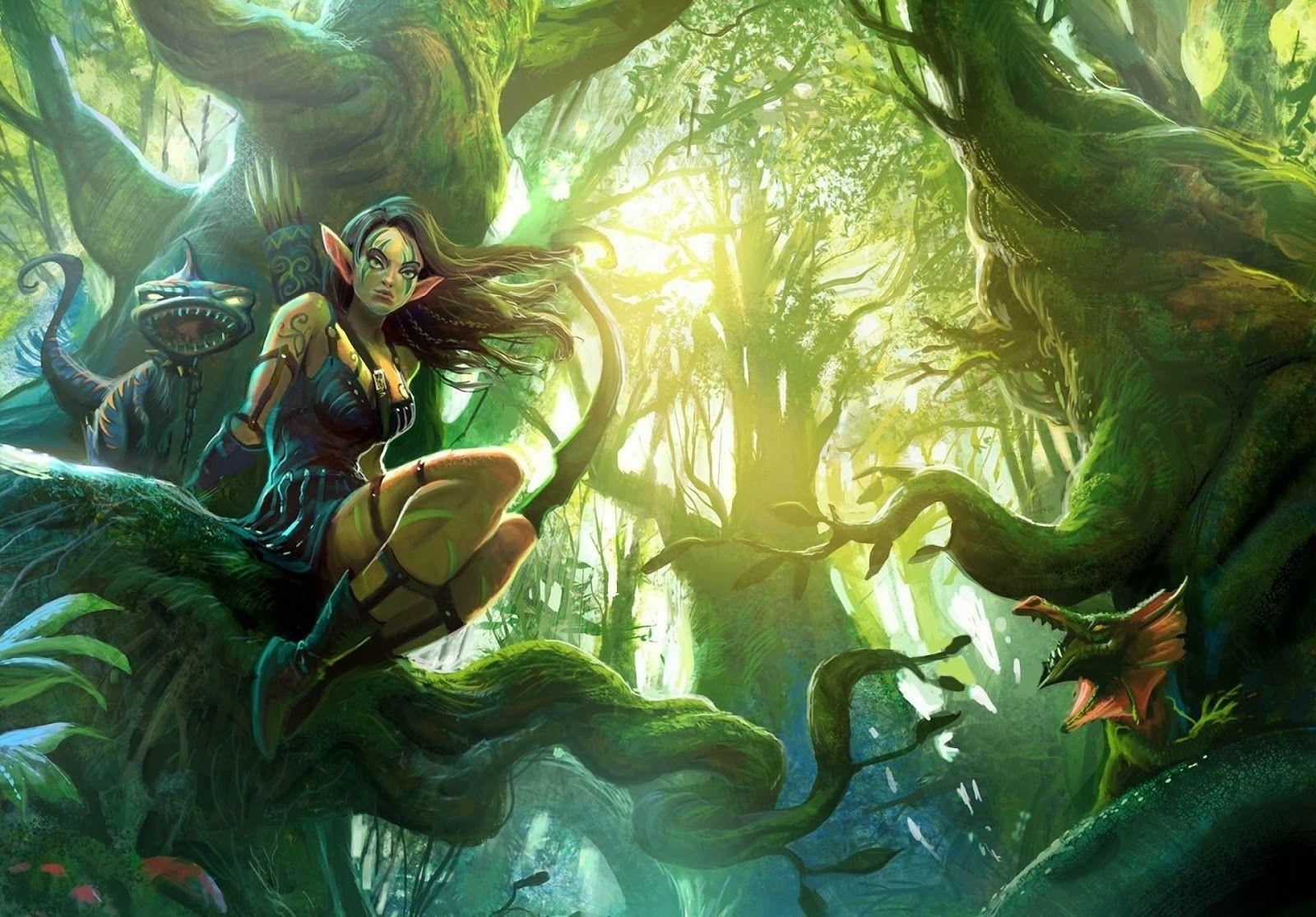 1600x1115 Elven Fantasy Wallpaper