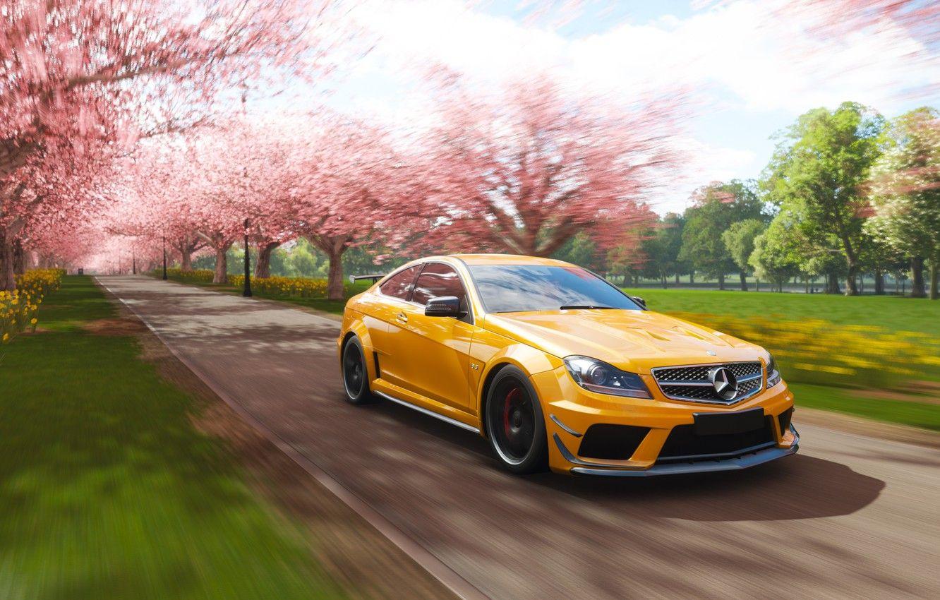 1332x850 Wallpaper Mercedes Benz, Microsoft, Game, AMG, Coupe, C63