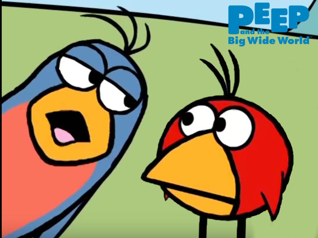 1024x768 Peep en Español you're out in the big wide