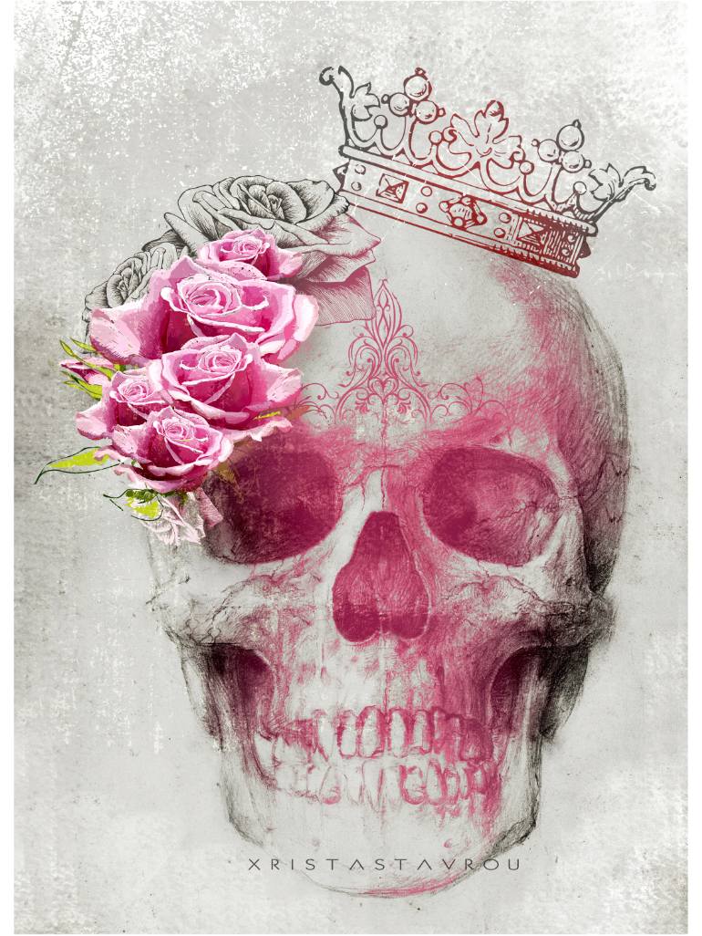 770x1026 Skull Art