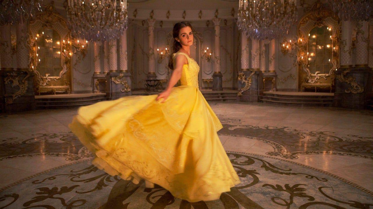 1280x720 Emma Watson Stuns As Belle In New Image From Live Action 'Beauty