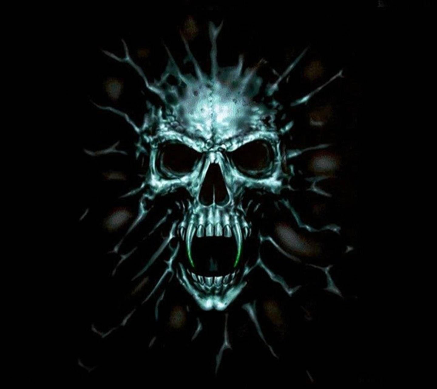 1440x1280 Evil skull Wallpaper by ZEDGE™
