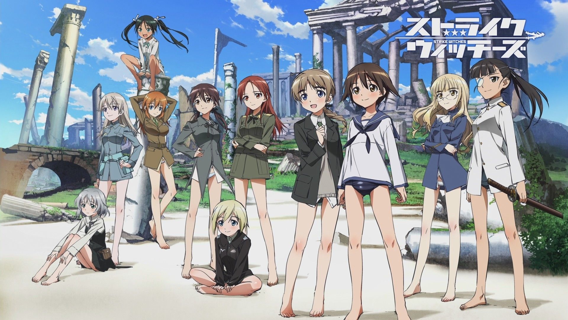 1920x1080 Phone wallpaper: Strike Witches, Anime 296673
