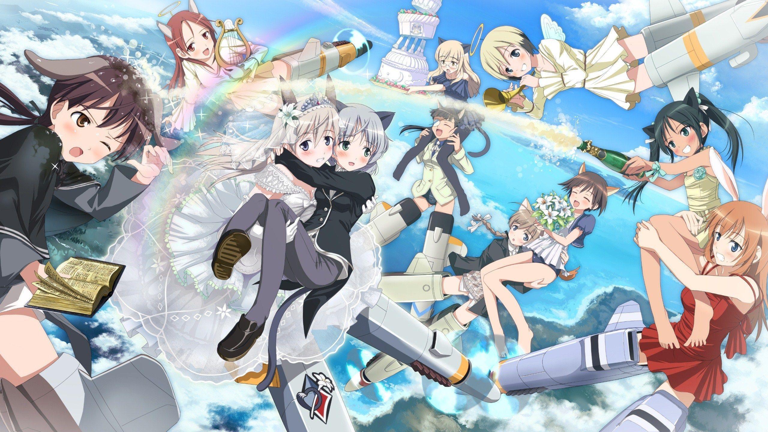 2560x1440 Strike Witches Wallpaper