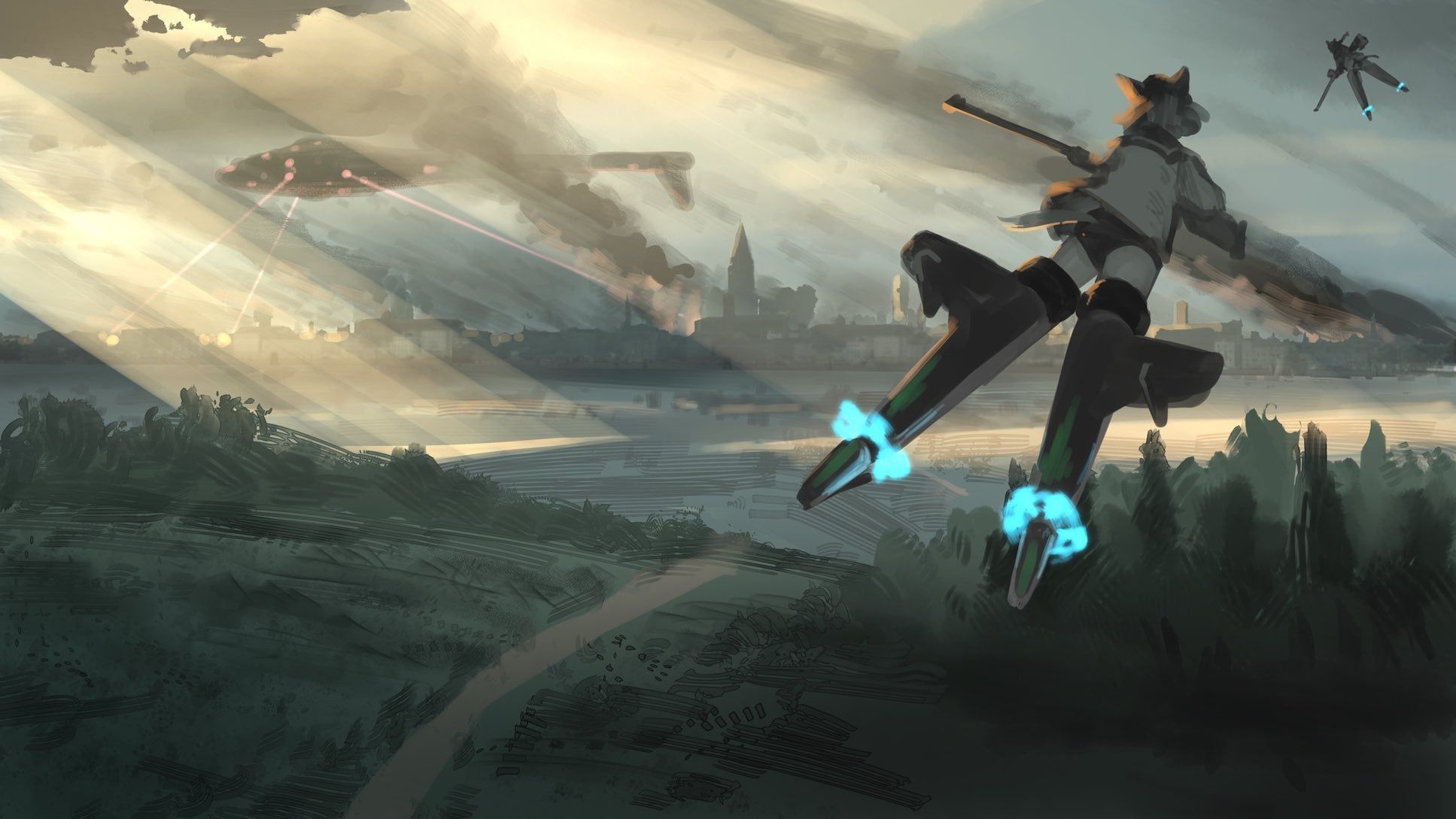 1935x1089 Halo Witches: Fall of Reach