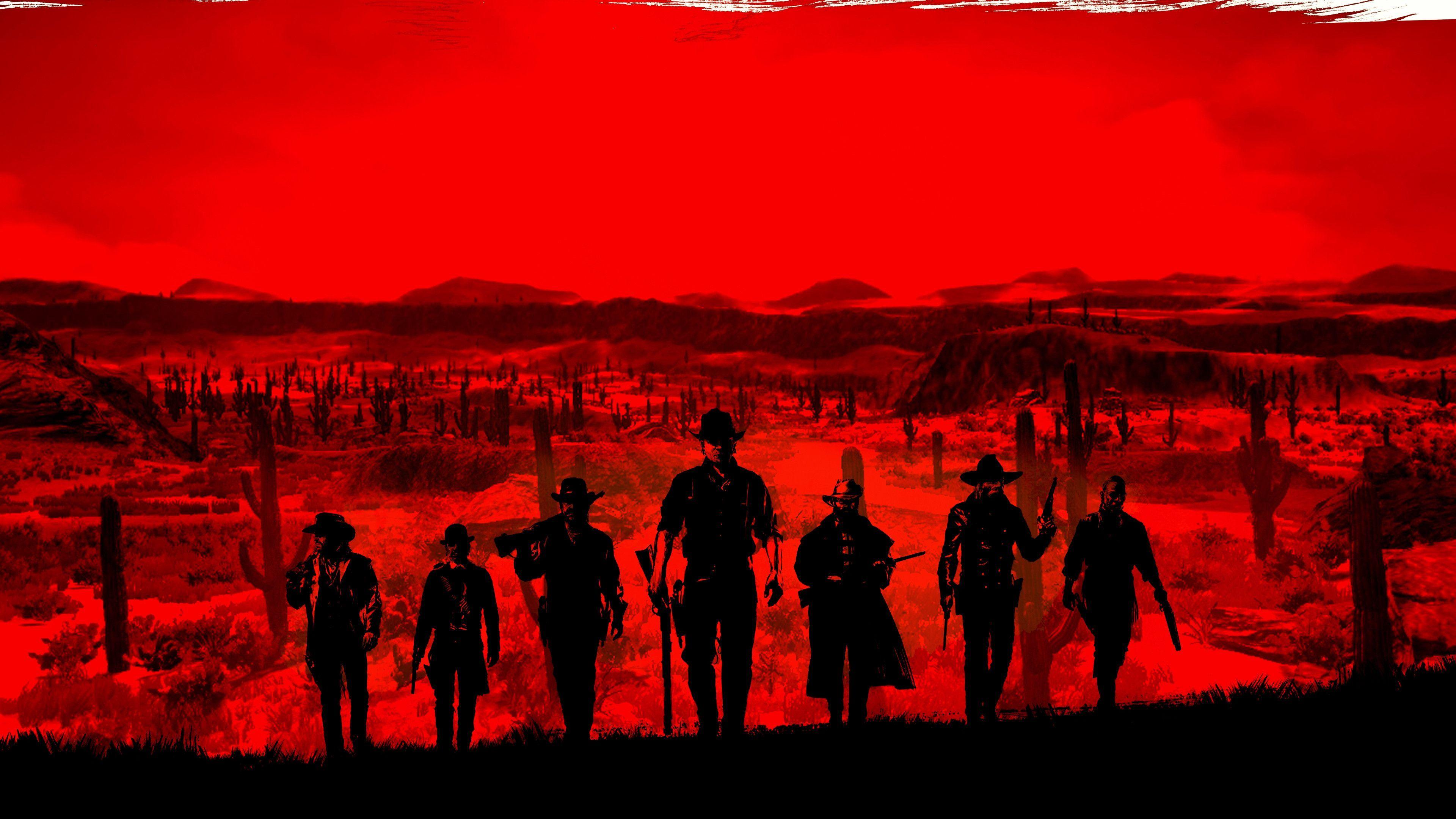 3840x2160 Best Red Dead Redemption 2 4k Wallpaper Background #red #dead