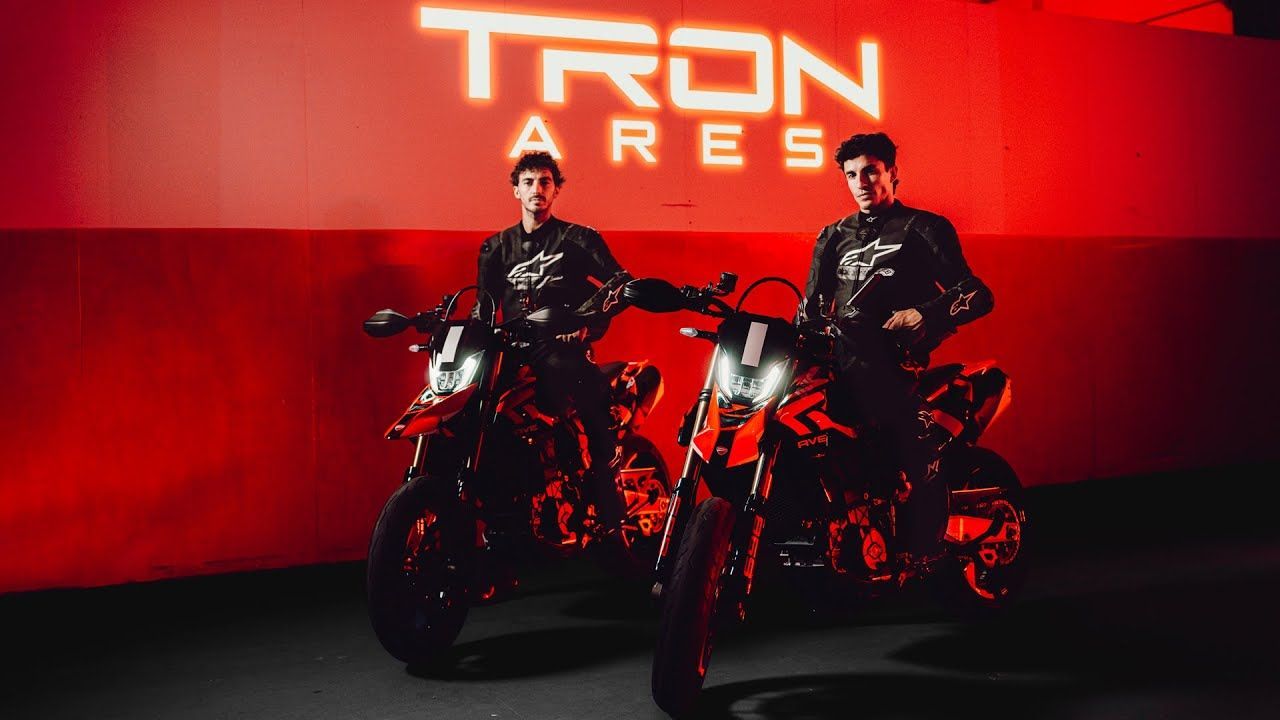 1280x720 Ducati enters the stunning world of Tron: Ares!