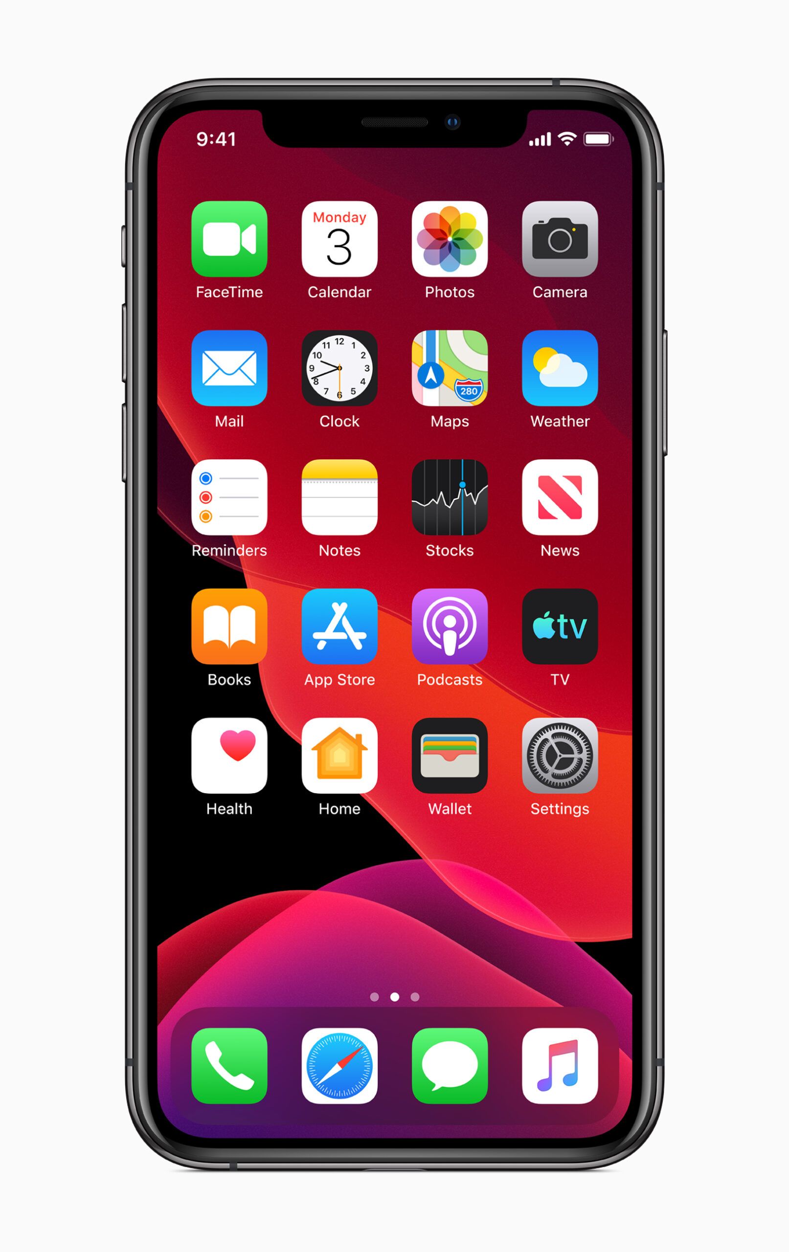 1613x2560 Here is the Official (Light Version) iOS 13 Wallpaper