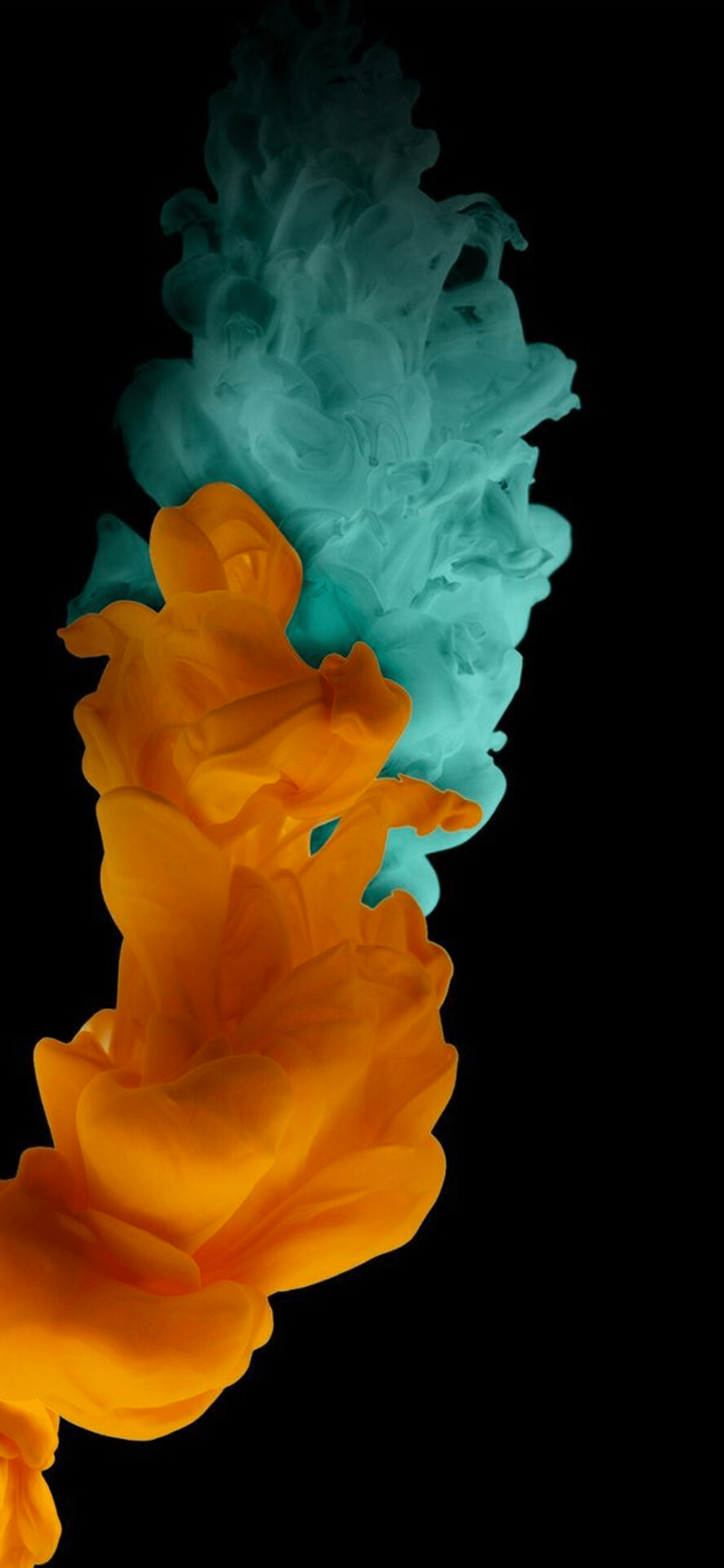1420x3073 Wallpaper Android, Ios, IOS Apples, Orange, Background Free Image