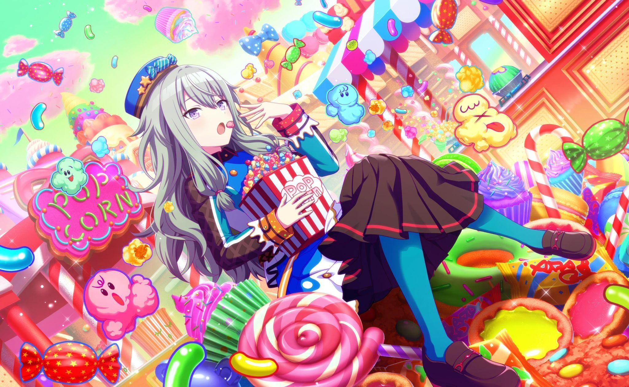 2048x1261 Phone wallpaper: Kusanagi Nene, Project Sekai: Colorful Stage! Feat Hatsune Miku, Video Game, Lollipop 1061101