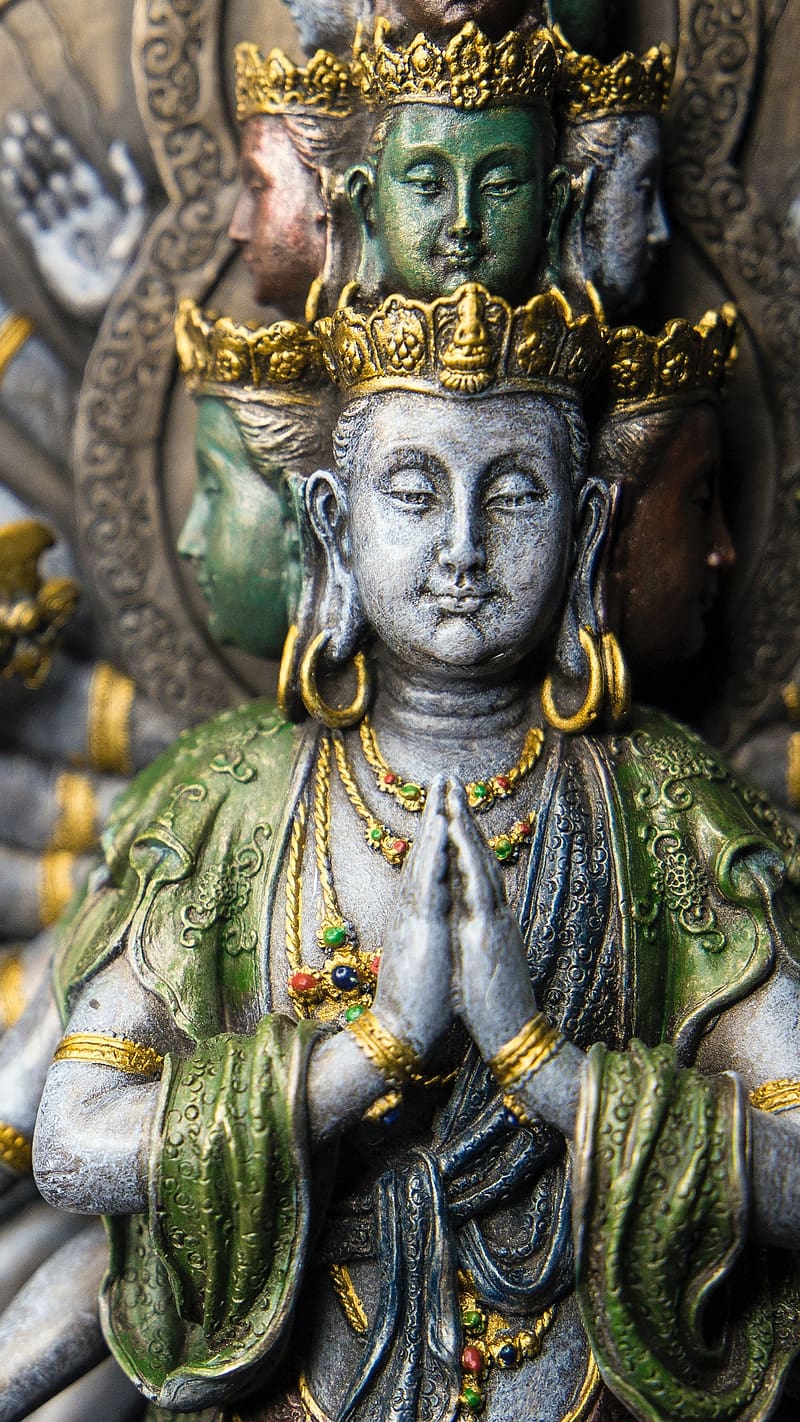 800x1422 1024x768px, free download. Gautam Buddha, Avalokiteshvara, HD phone wallpaper