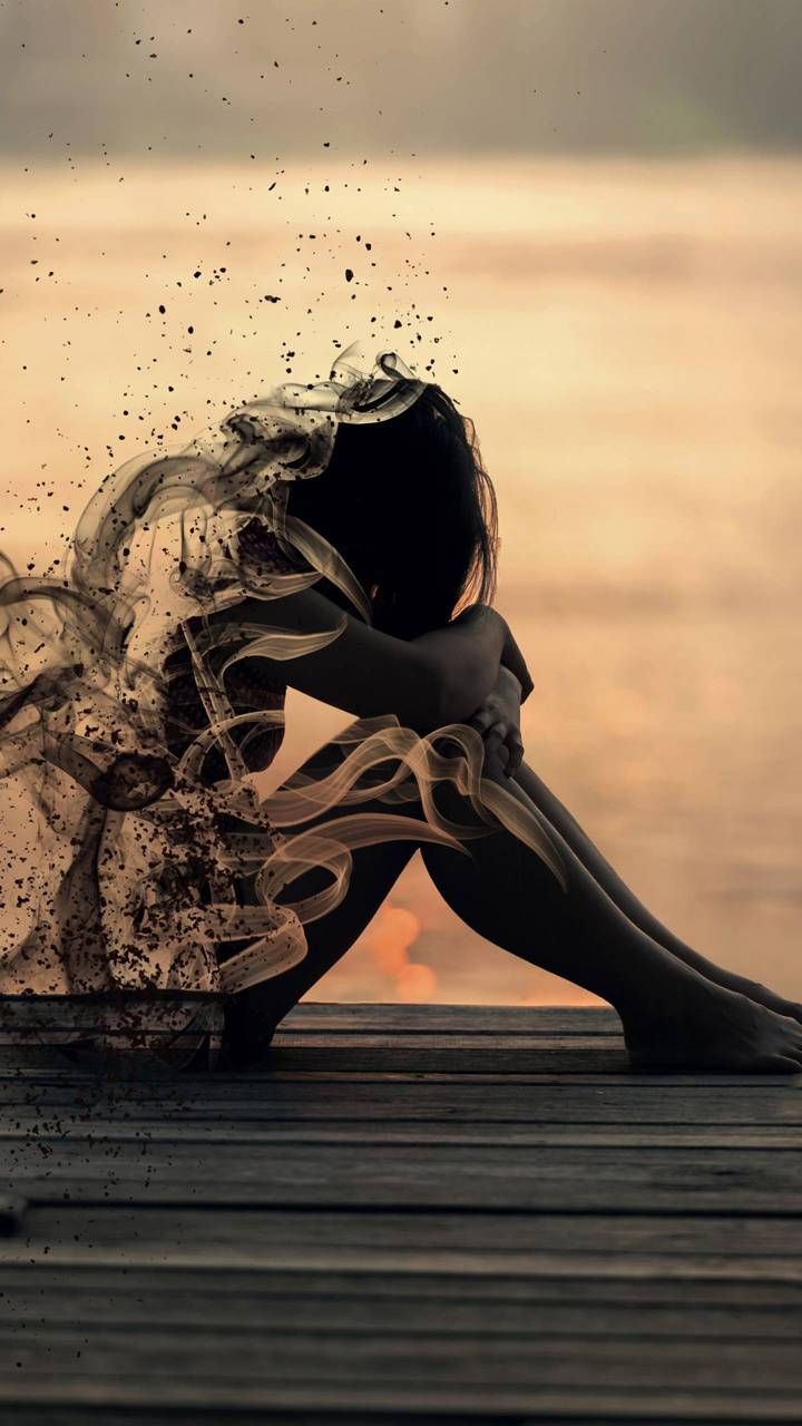 720x1280 alone girl wallpaper