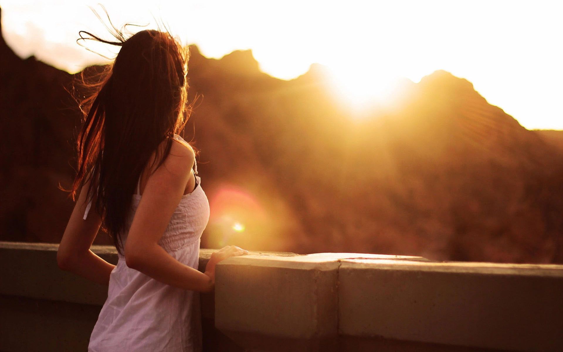 1920x1200 Alone Sad Girl High Definition Wallpaper 20651