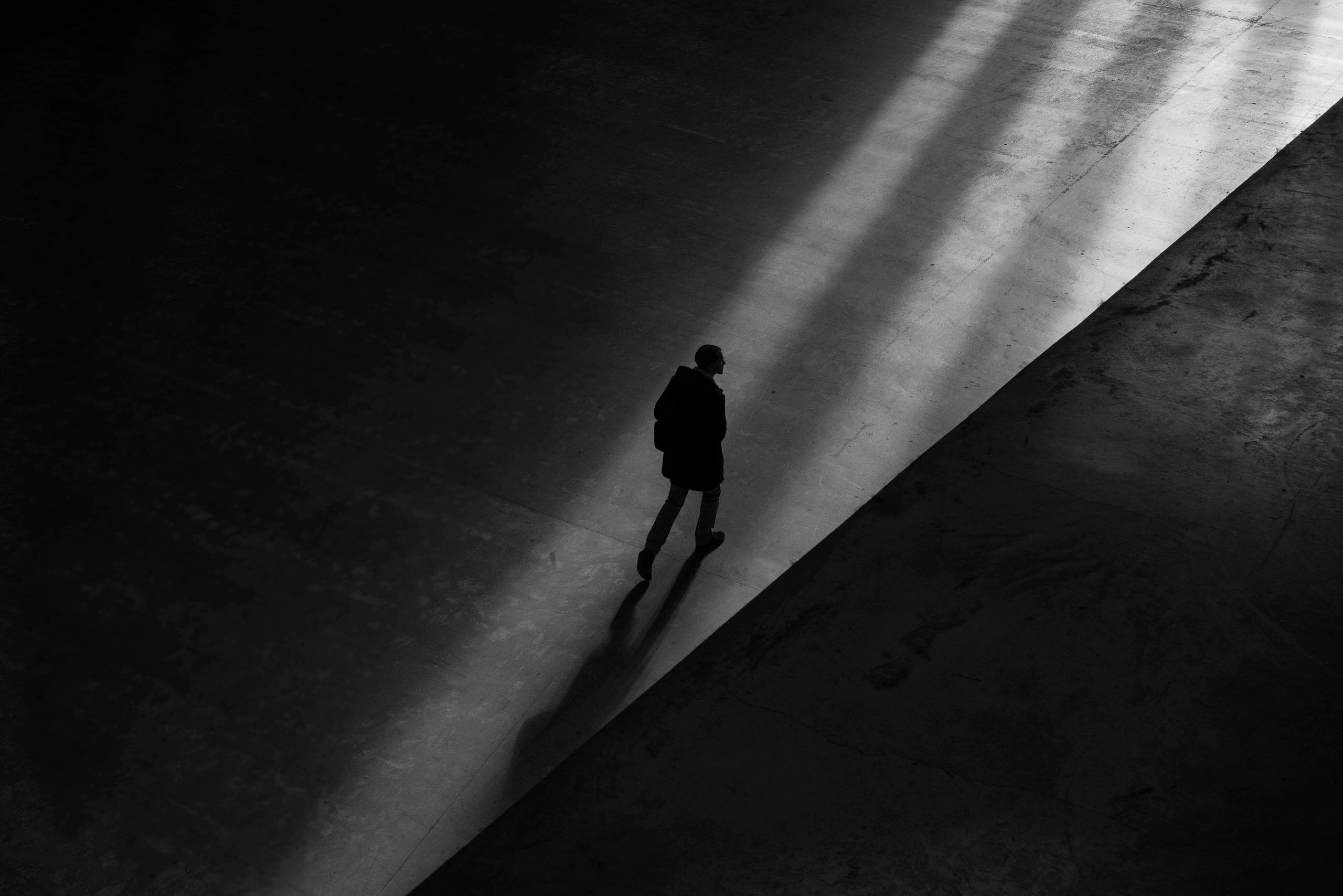 2560x1708 Alone Black And White Cool Wallpaper 764880 And Mental Health Policy Institute