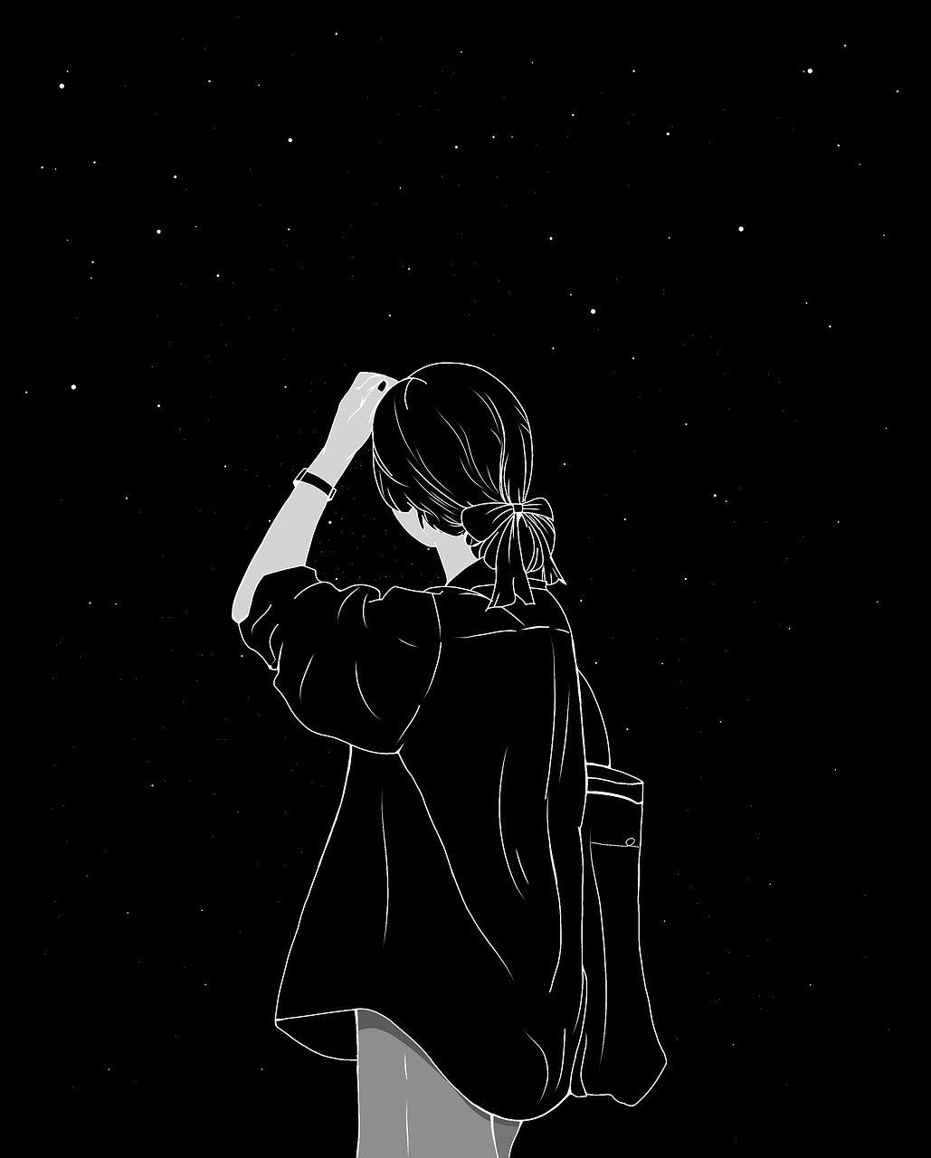 1029x1280 Free Black Alone & Alone Image