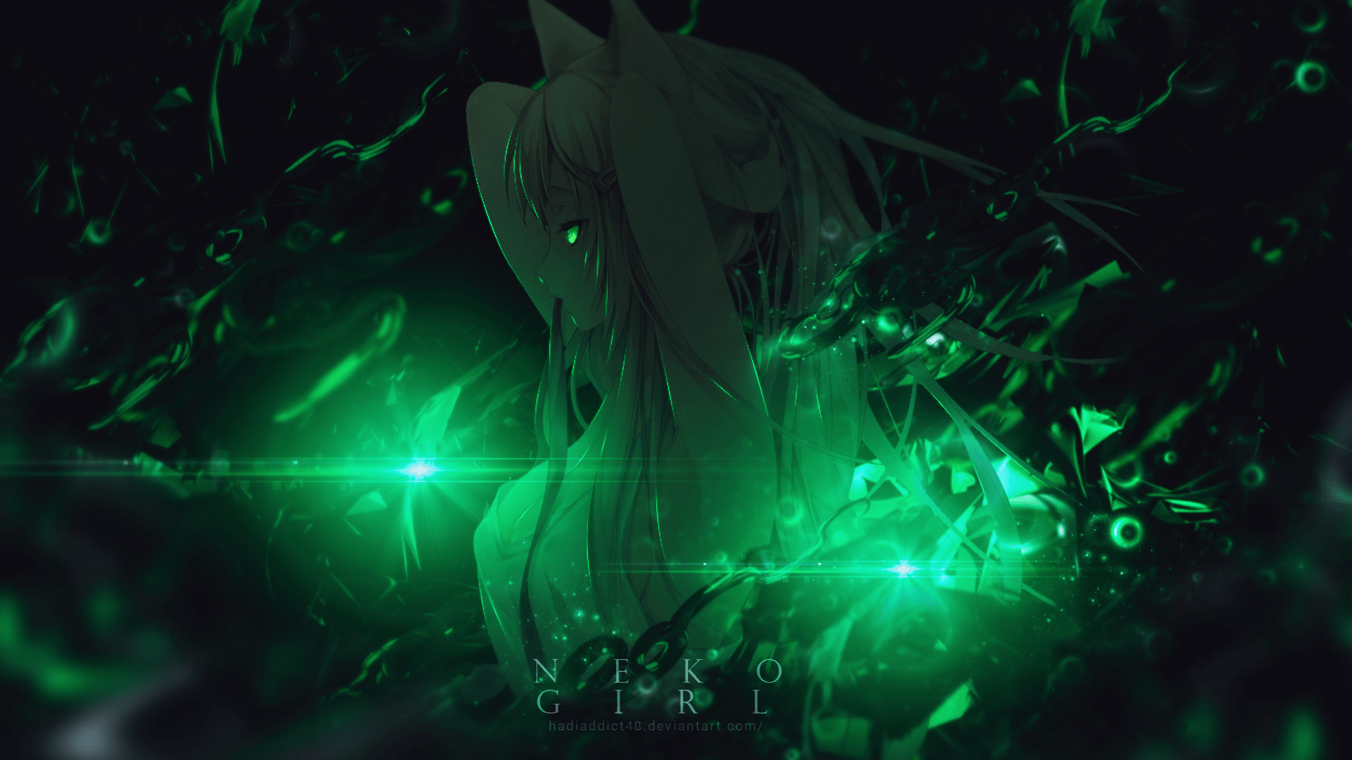 1920x1080 Original Anime Glow HD Wallpaper
