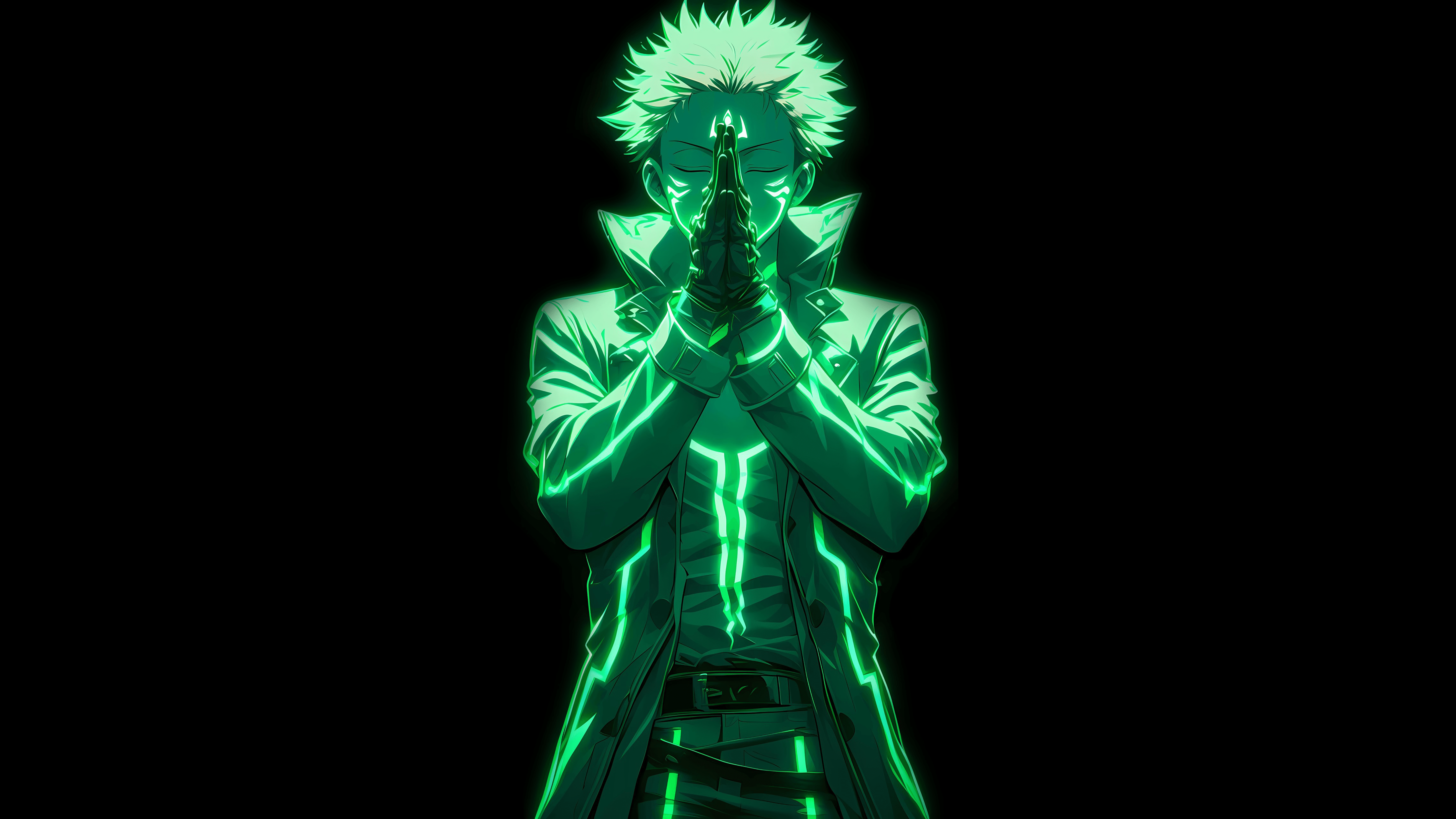 5120x2880 Dark anime Wallpaper in 4K UHD