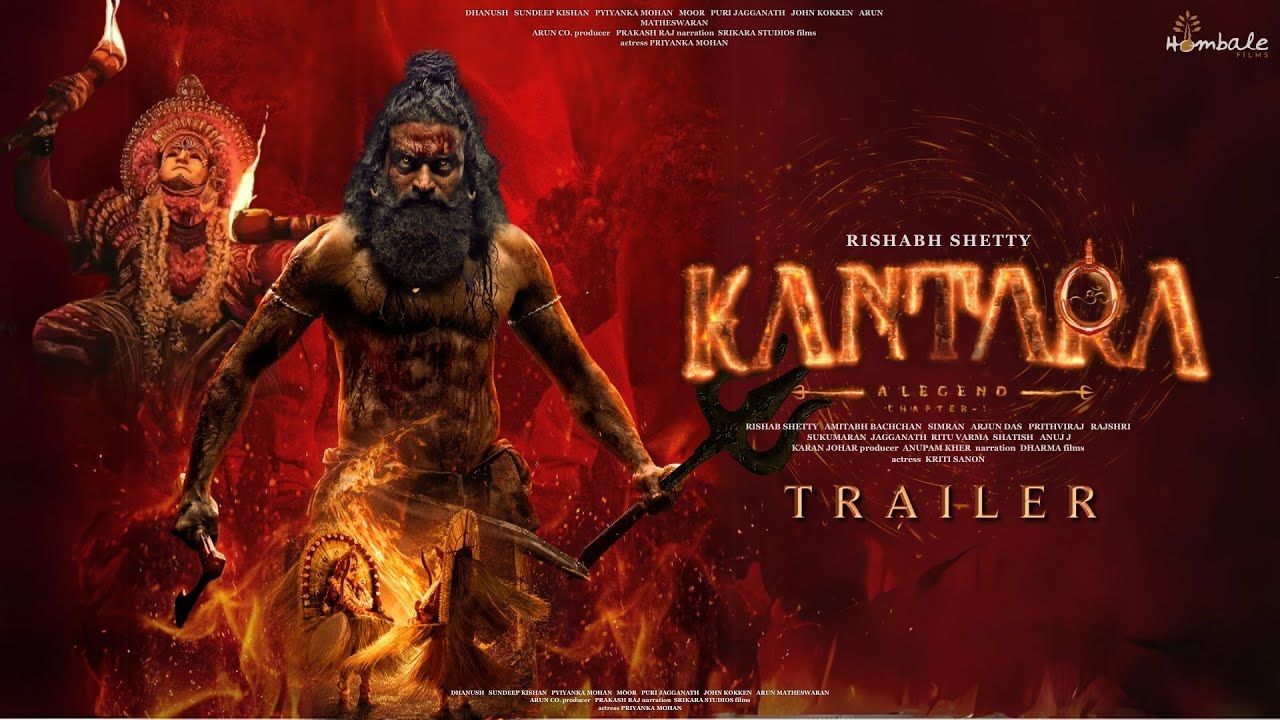 1280x720 Kantara A Legend Chapter 1. RishabShetty. Ajaneesh. Vijay Kiragandur. Hombale Films HD