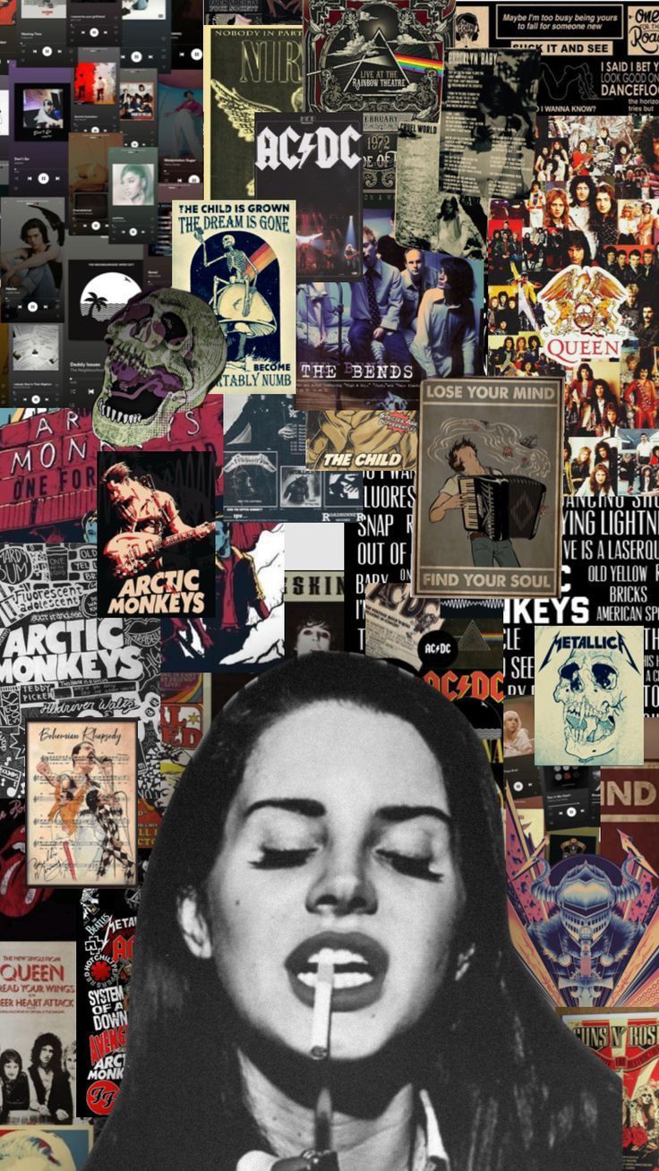 736x1308 Pinterest. Aesthetic indie, Rock collage, iPhone wallpaper vintage
