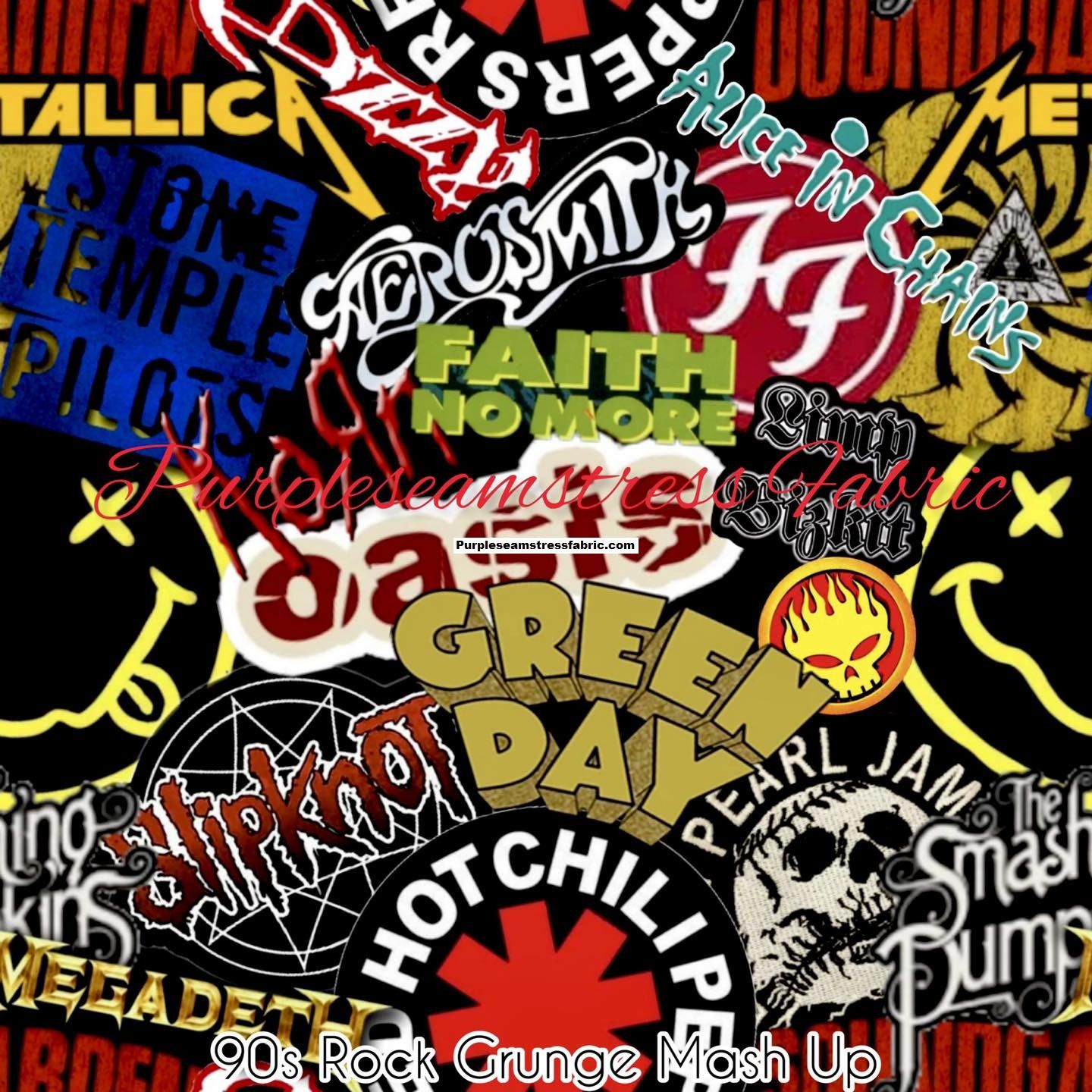 1440x1440 90's Rock Grunge Mashup