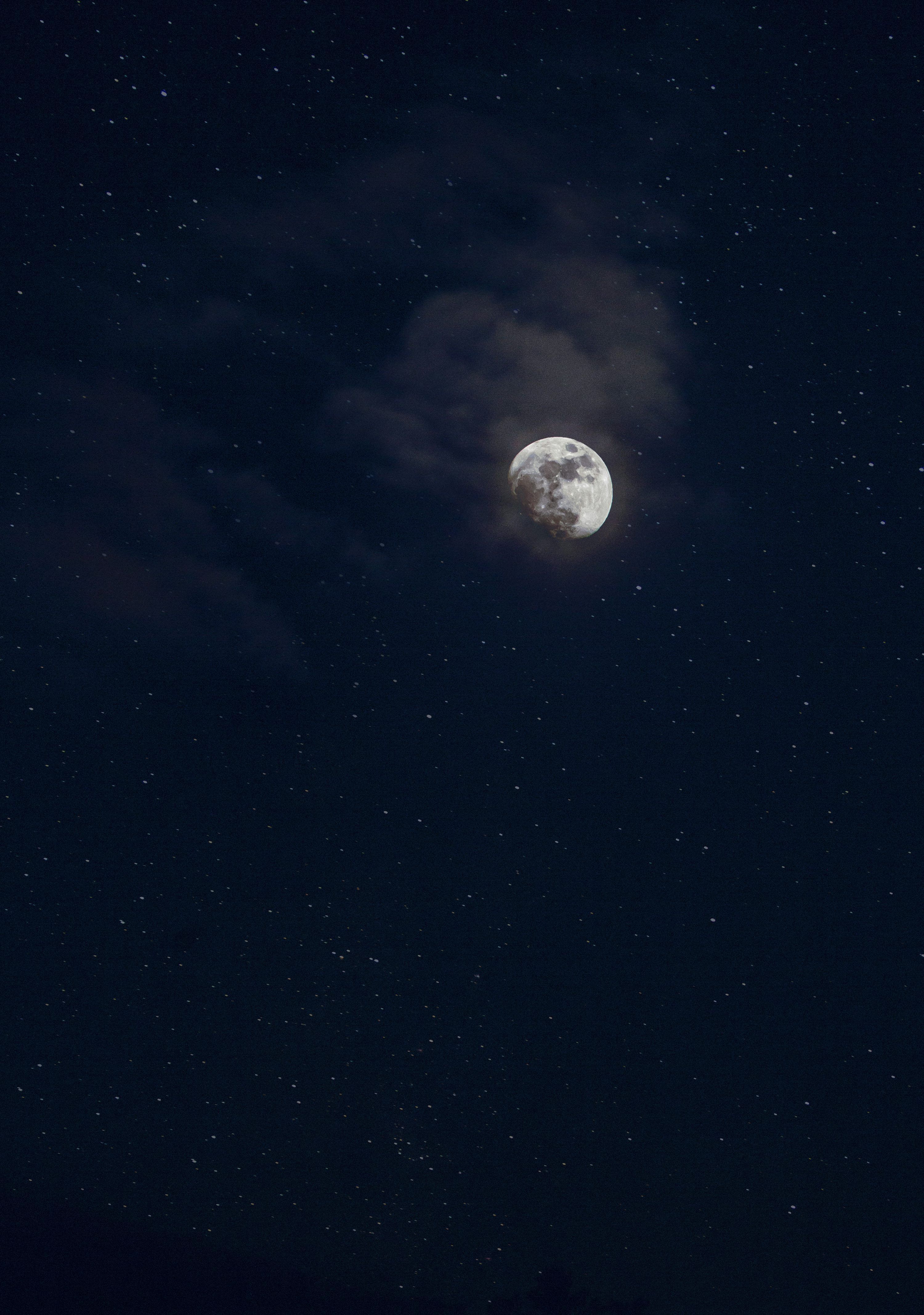 3000x4269 Night Sky Moon Picture. Download Free Image