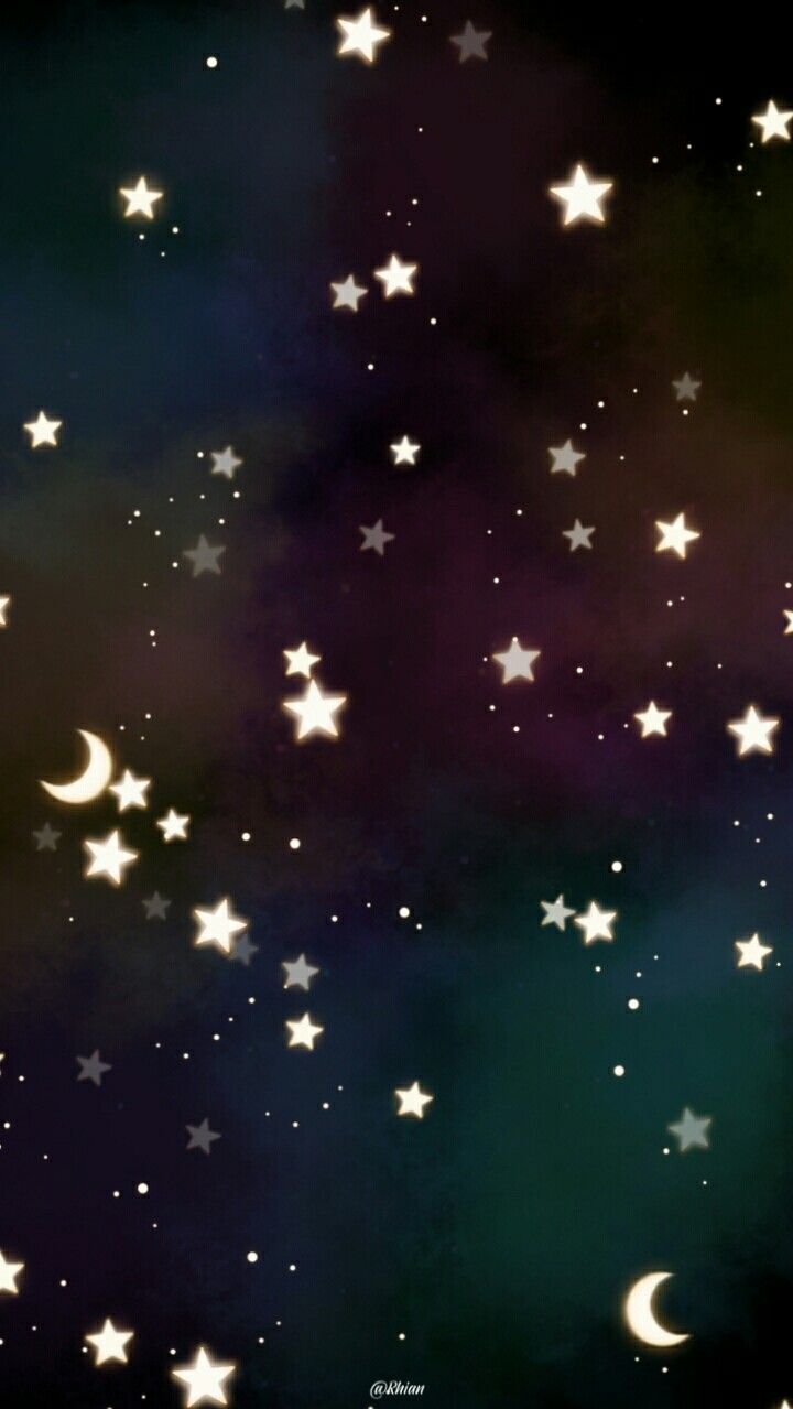 720x1279 Moon And Star Wallpaper