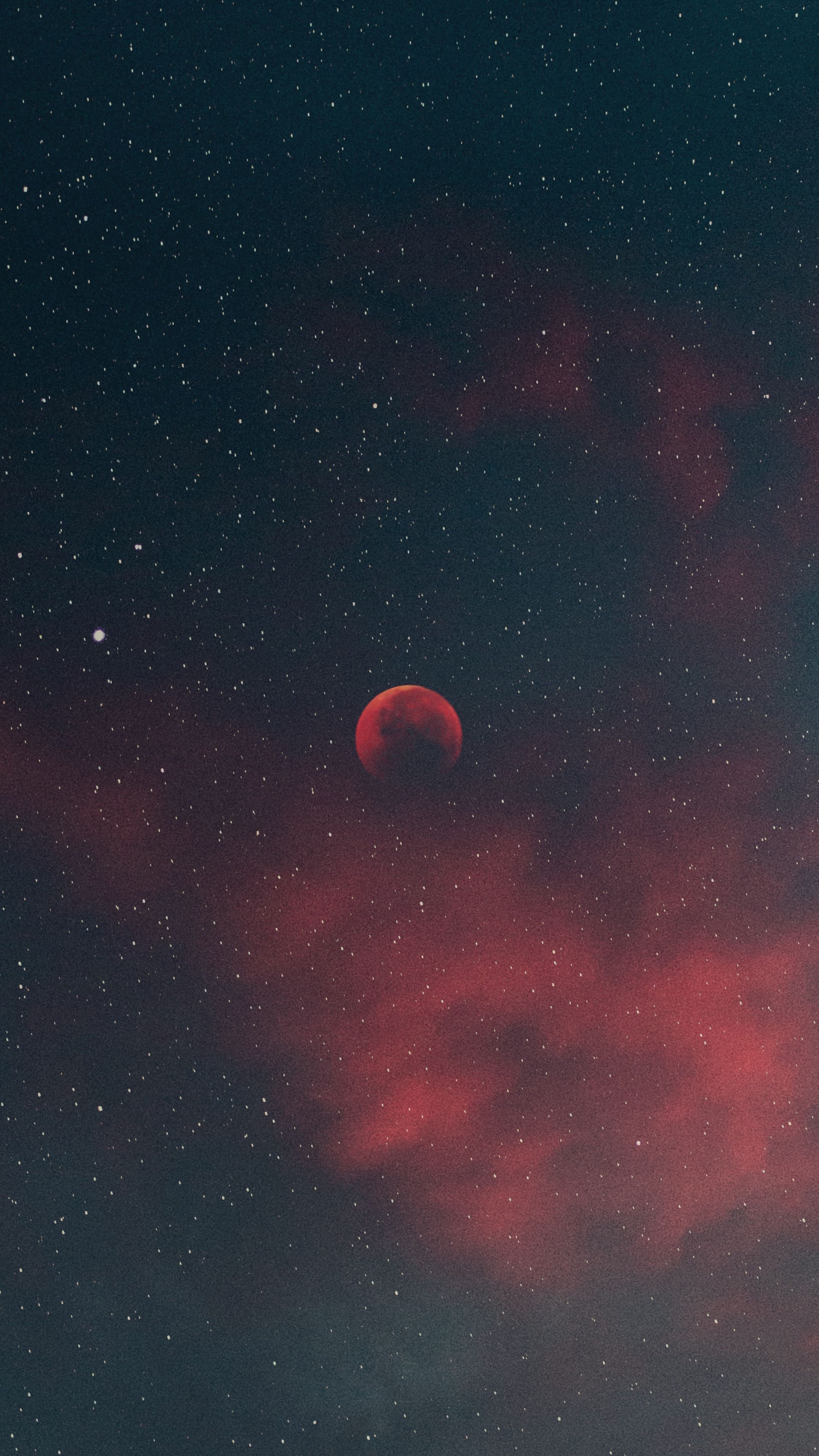 2160x3840 Download wallpaper 2160x3840 sky, stars, moon, clouds, night samsung galaxy s s note, sony xperia z, z z z htc one, lenovo vibe HD background