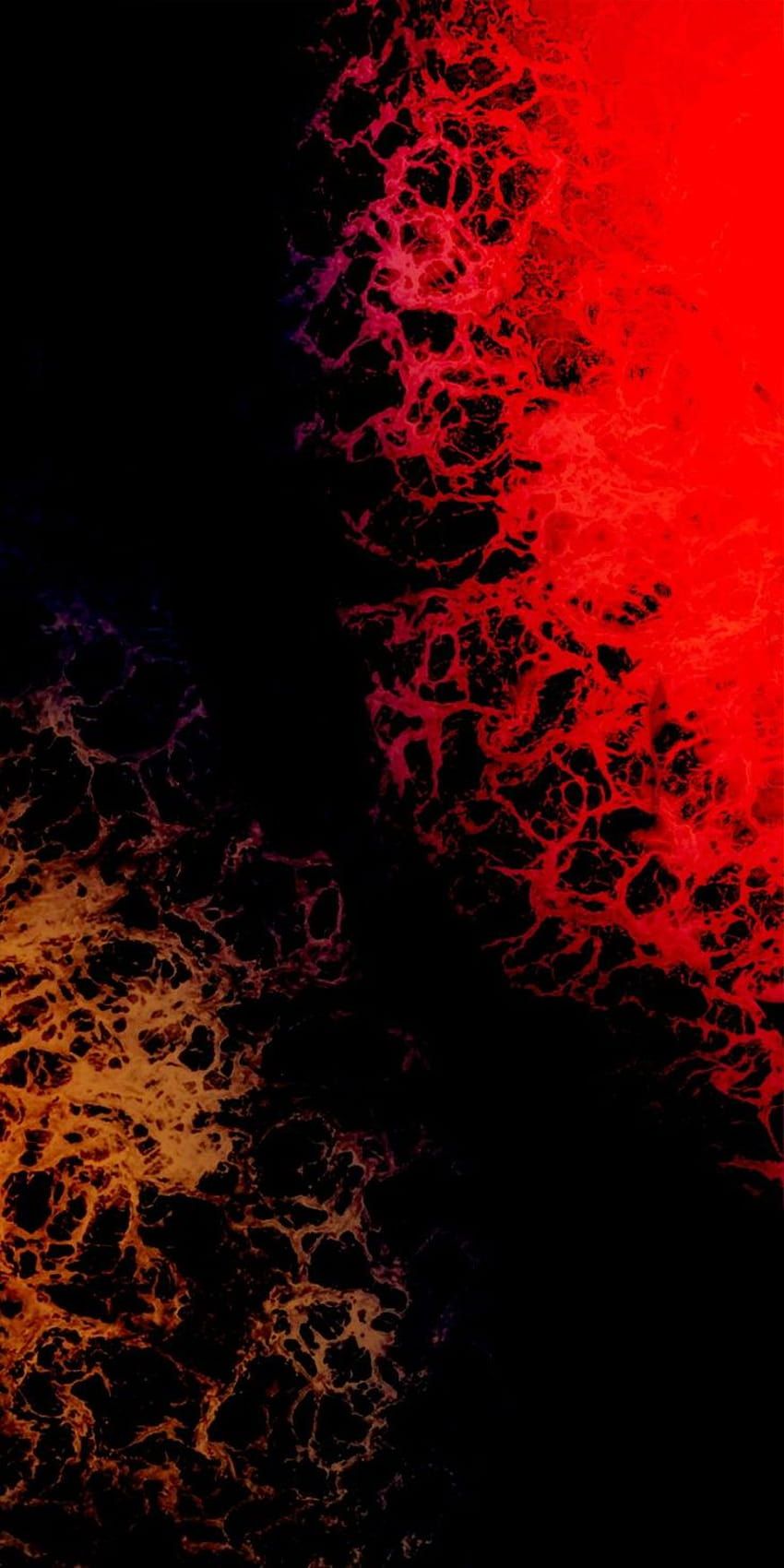 850x1700 Fondodepantalla3Dsupreme, black red iphone 13 HD phone wallpaper
