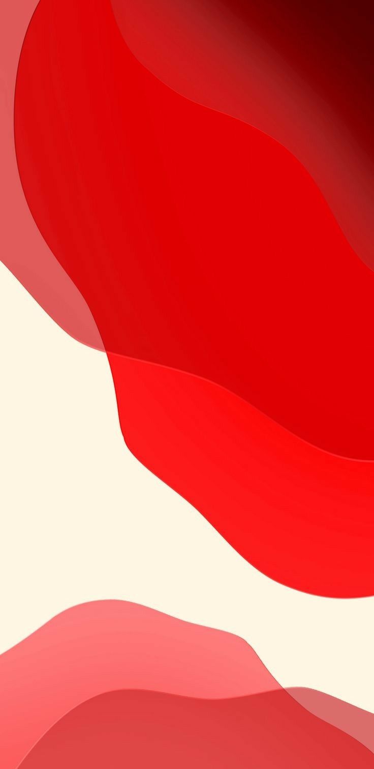 736x1512 4K iPhone Red Wallpaper