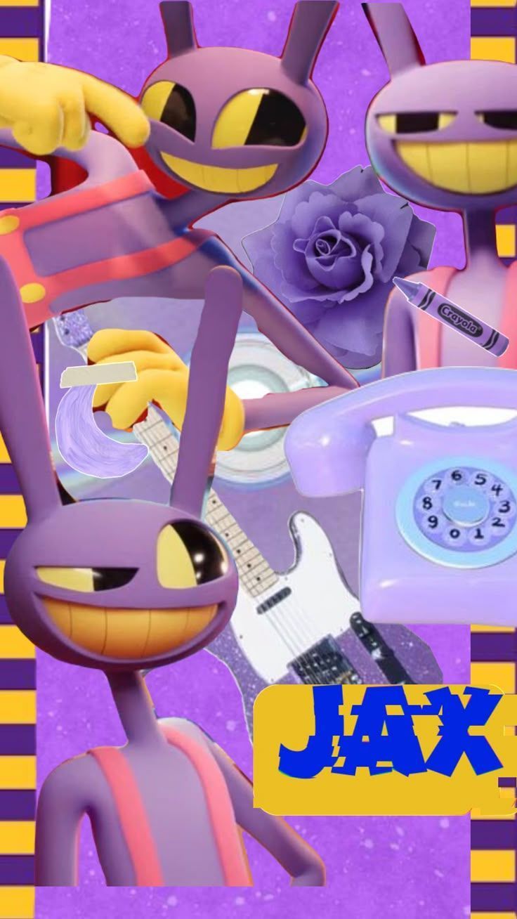 736x1308 tadc #theamazingdigitalcircus #jax #purple #purpleaesthetic