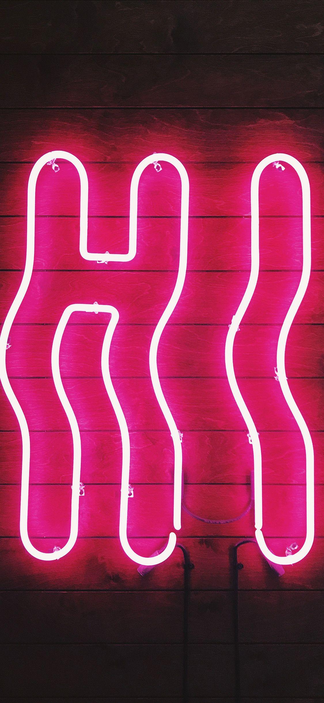 1125x2436 Neon Lights iPhone Wallpaper