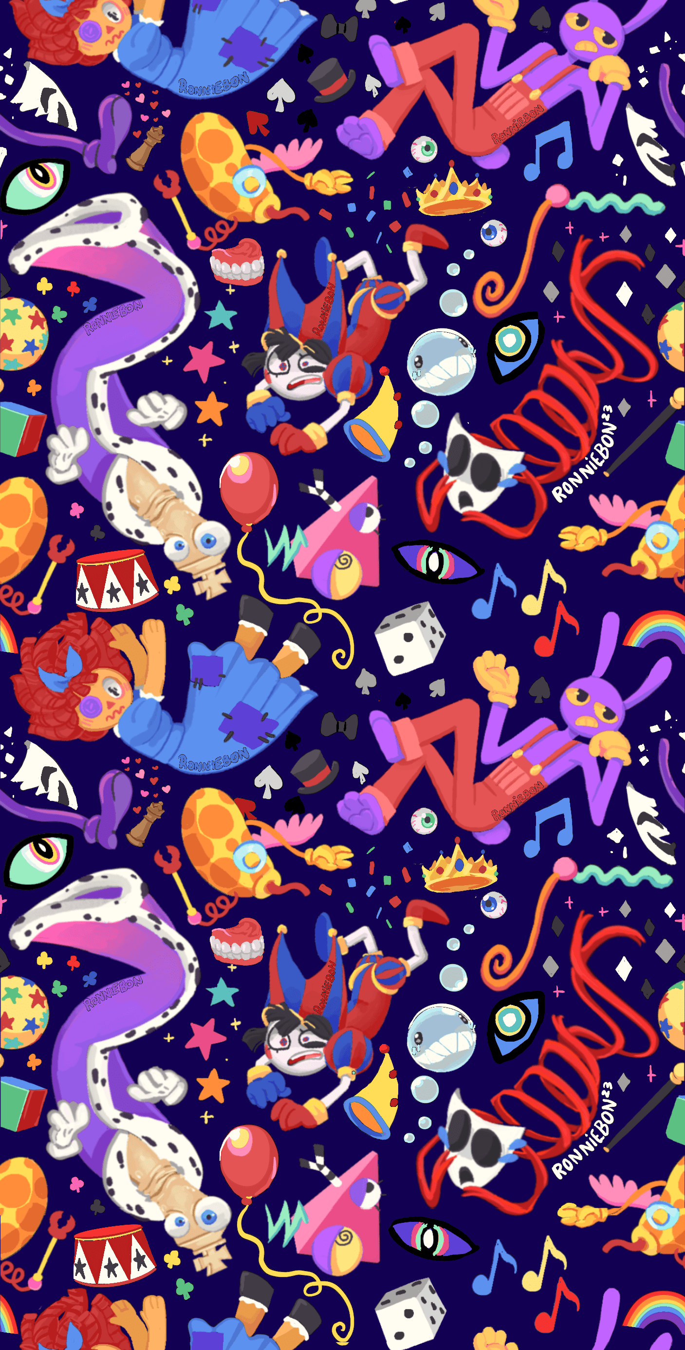 1407x2771 The Amazing Digital Circus wallpaper, hopefully you enjoy!
